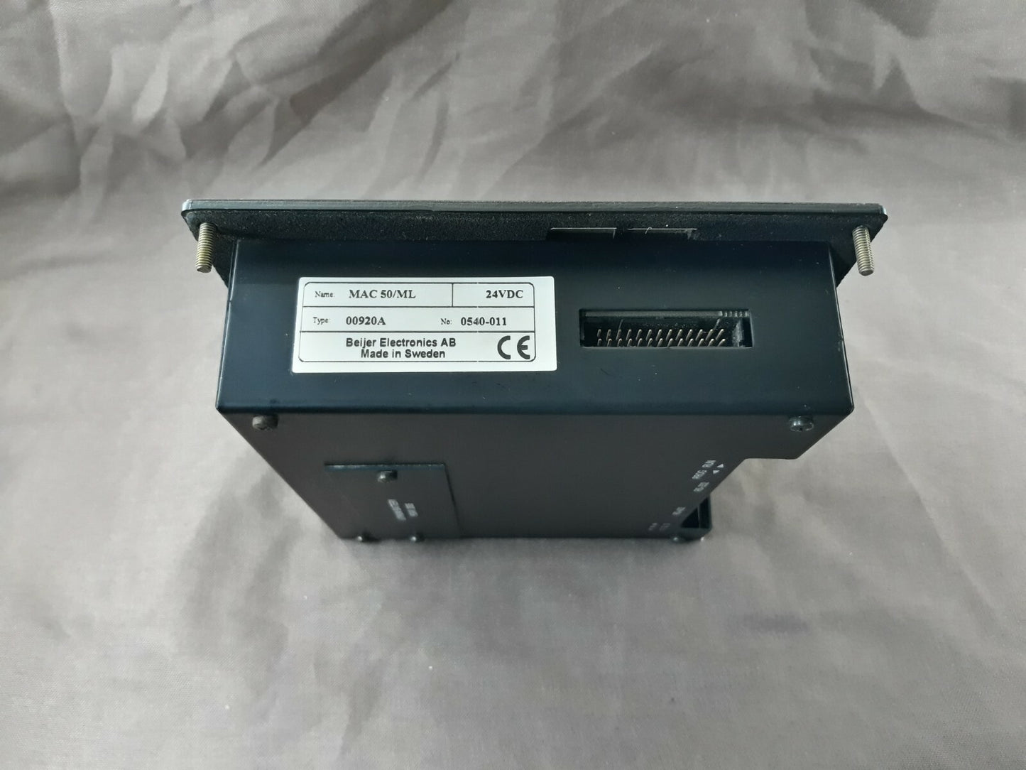 Beijer Electronics MAC 50/ML Operator Panel 00920A 24VDC