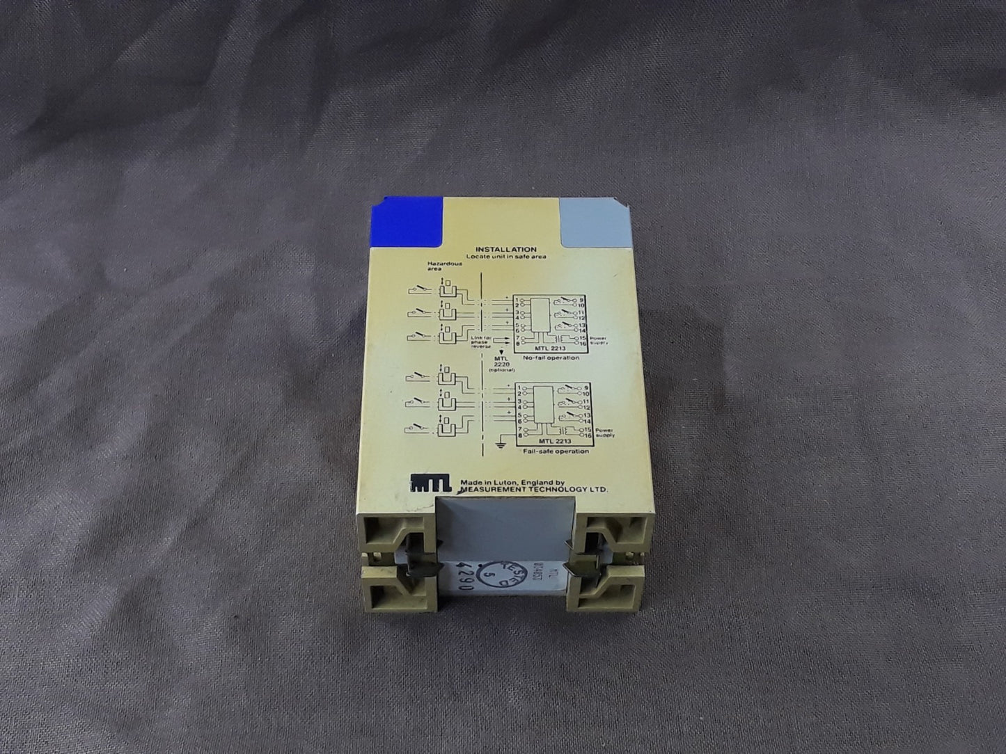 MEASUREMENT TECHNOLOGY MTL 2213 3 CHANNEL SWITCH PROXIMITY DETECTOR RELAY