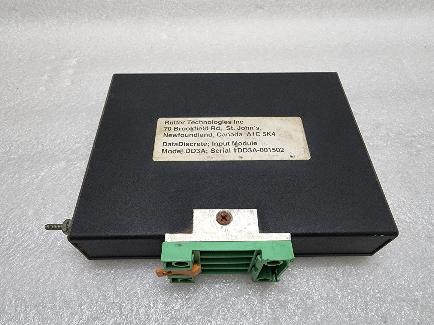 RUTTER DD3A DATA DISCRETE INPUT MODULE