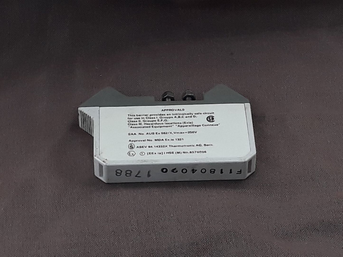 MEASUREMENT TECHNOLOGIES MTL 765AC SHUNT DIODE SAFETY BARRIER