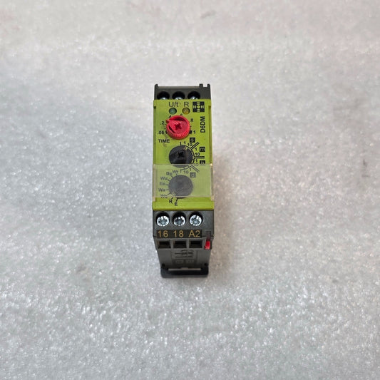 TELE D6DM MULTIFUNCTION TIME RELAY 24VAC-DC / 110-240VAC