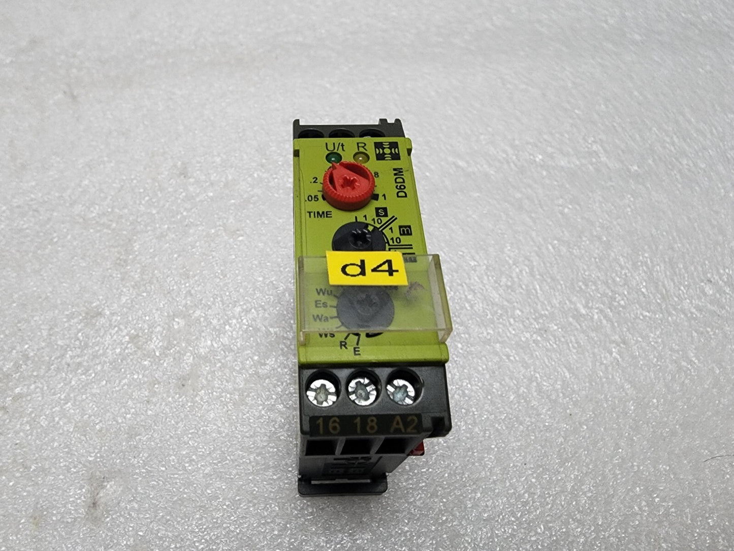TELE D6DM MULTIFUNCTION TIME RELAY 24VAC-DC / 110-240VAC
