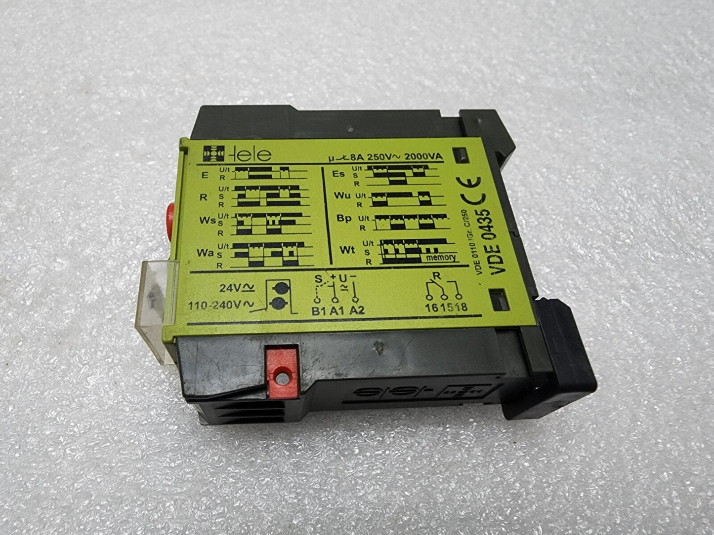 TELE D6DM MULTIFUNCTION TIME RELAY 24VAC-DC / 110-240VAC