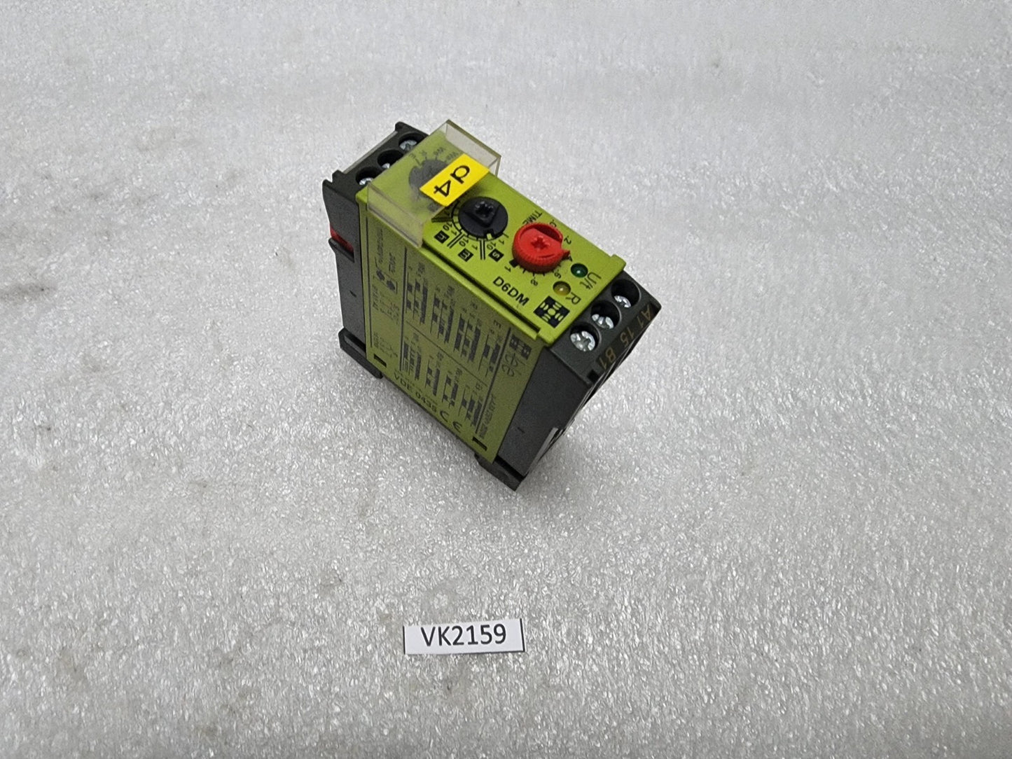 TELE D6DM MULTIFUNCTION TIME RELAY 24VAC-DC / 110-240VAC