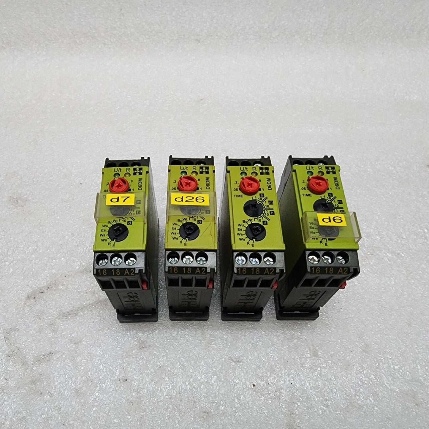 TELE D6DM MULTIFUNCTION TIME RELAY 24VAC-DC / 110-240VAC