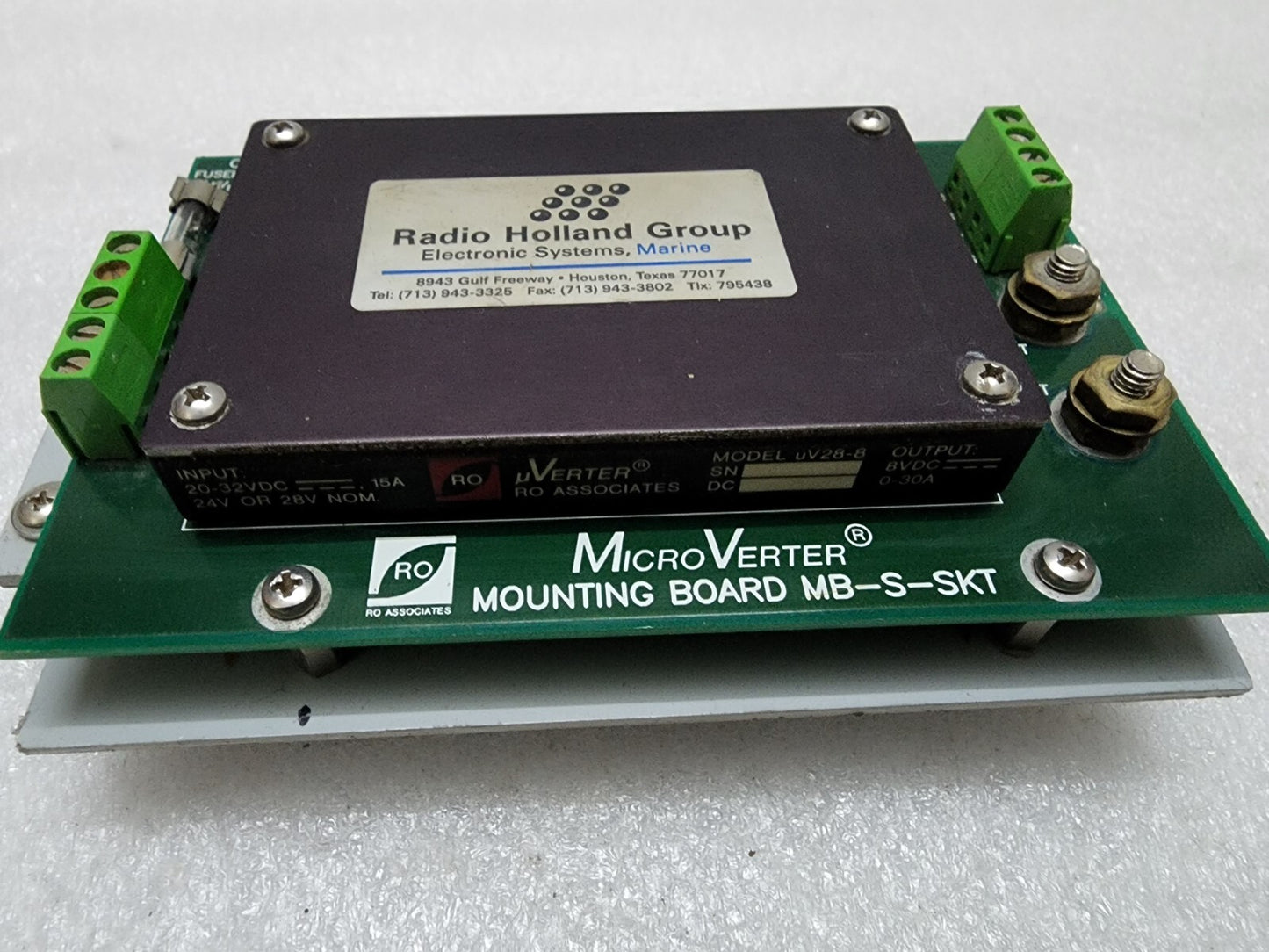 MICRO VERTER MB-S-SKT MOUNTING BOARD