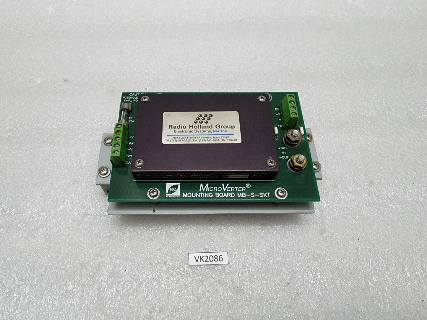 MICRO VERTER MB-S-SKT MOUNTING BOARD