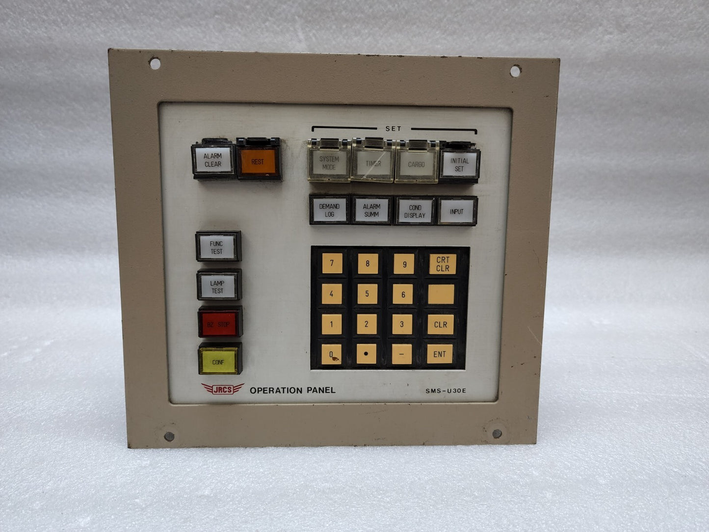 JRCS SMS-U30E OPERATIONAL PANEL