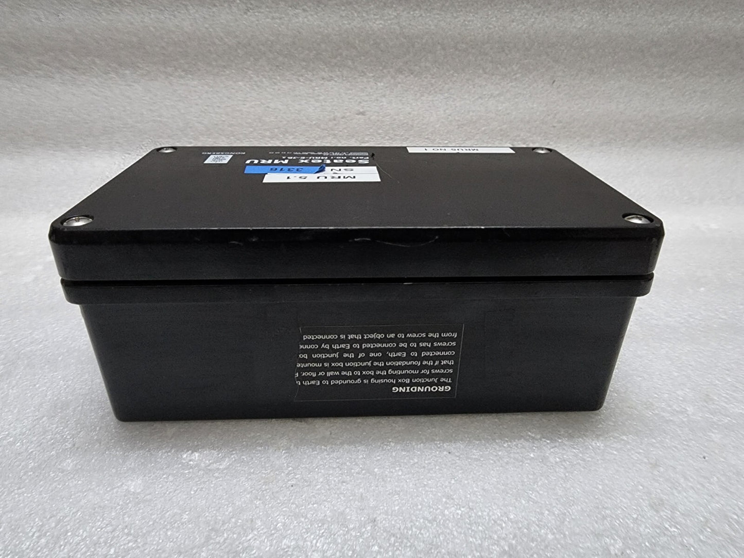 KONGSBERG SEATEX MRU-E-JB1 MOTION REFERENCE UNIT
