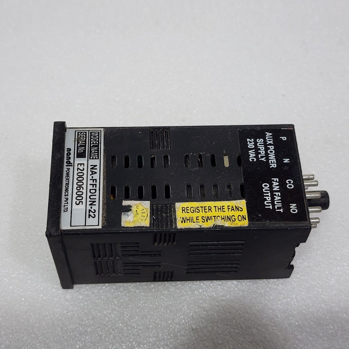 NANDI NA-FFDUN-22 FAN FAILURE DETECTION UNIT