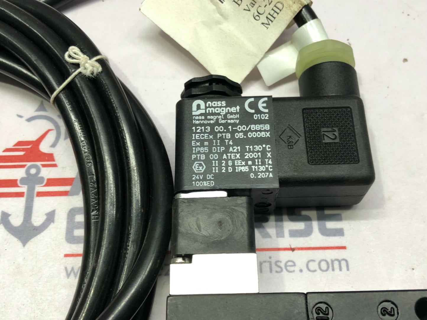 NORGREN 14123500 2-10 BAR NASS MAGNET 1213 00. 1-00/6858 24VDC BA0054891 DIRECTI