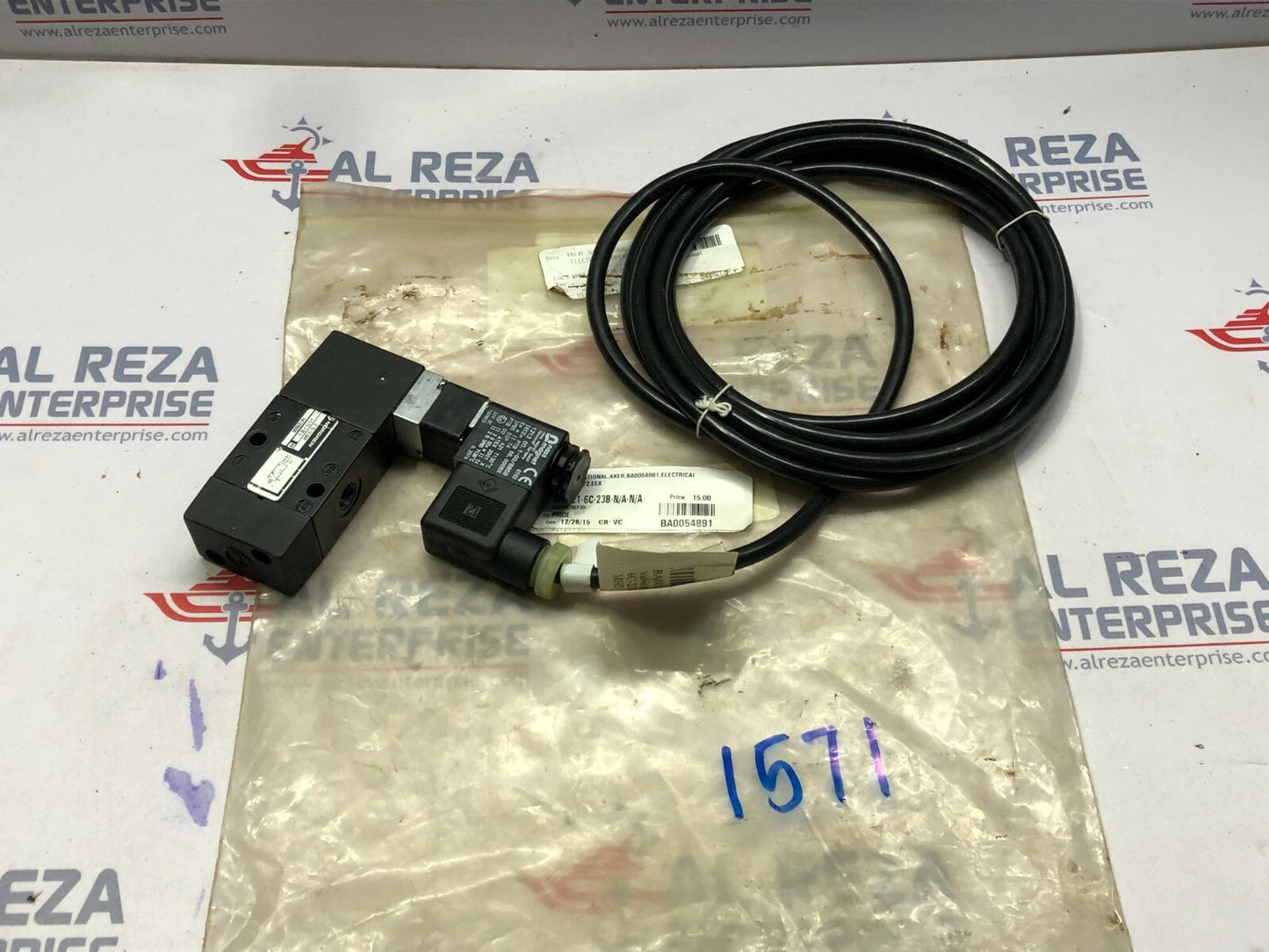 NORGREN 14123500 2-10 BAR NASS MAGNET 1213 00. 1-00/6858 24VDC BA0054891 DIRECTI