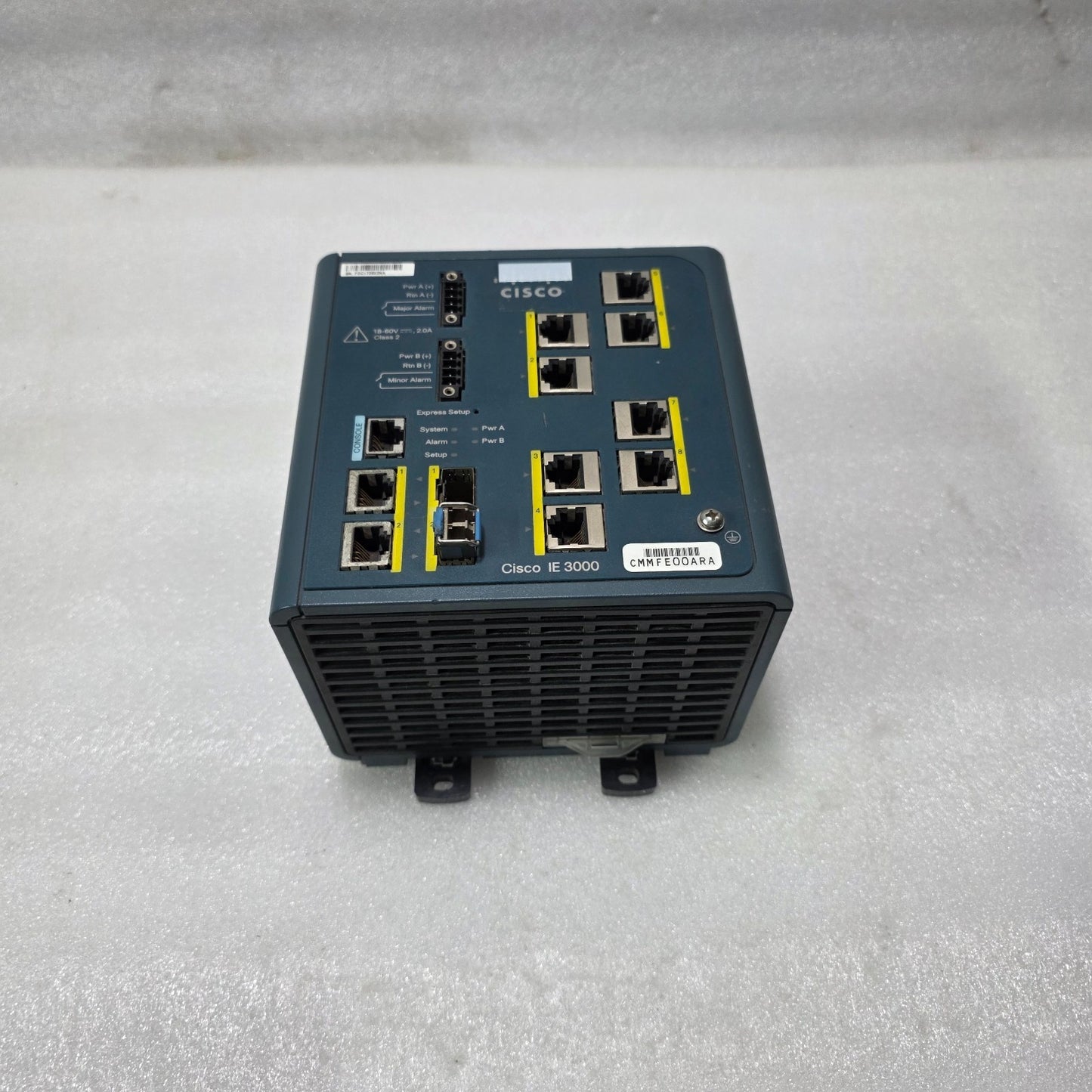 CISCO IE-3000-8TC V02 INDUSTRIAL ETHERNET SWITCH | IOS 15.0(2)EY1  | 18–60V DC