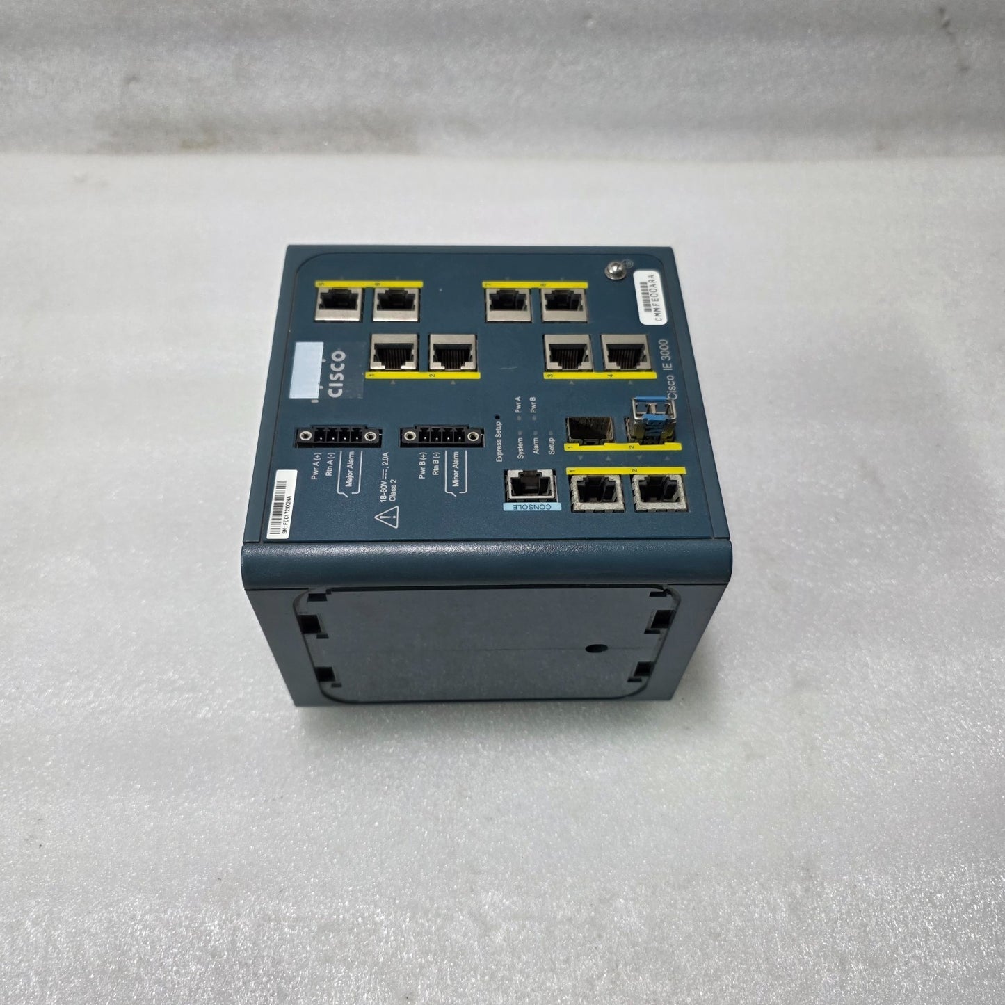 CISCO IE-3000-8TC V02 INDUSTRIAL ETHERNET SWITCH | IOS 15.0(2)EY1  | 18–60V DC