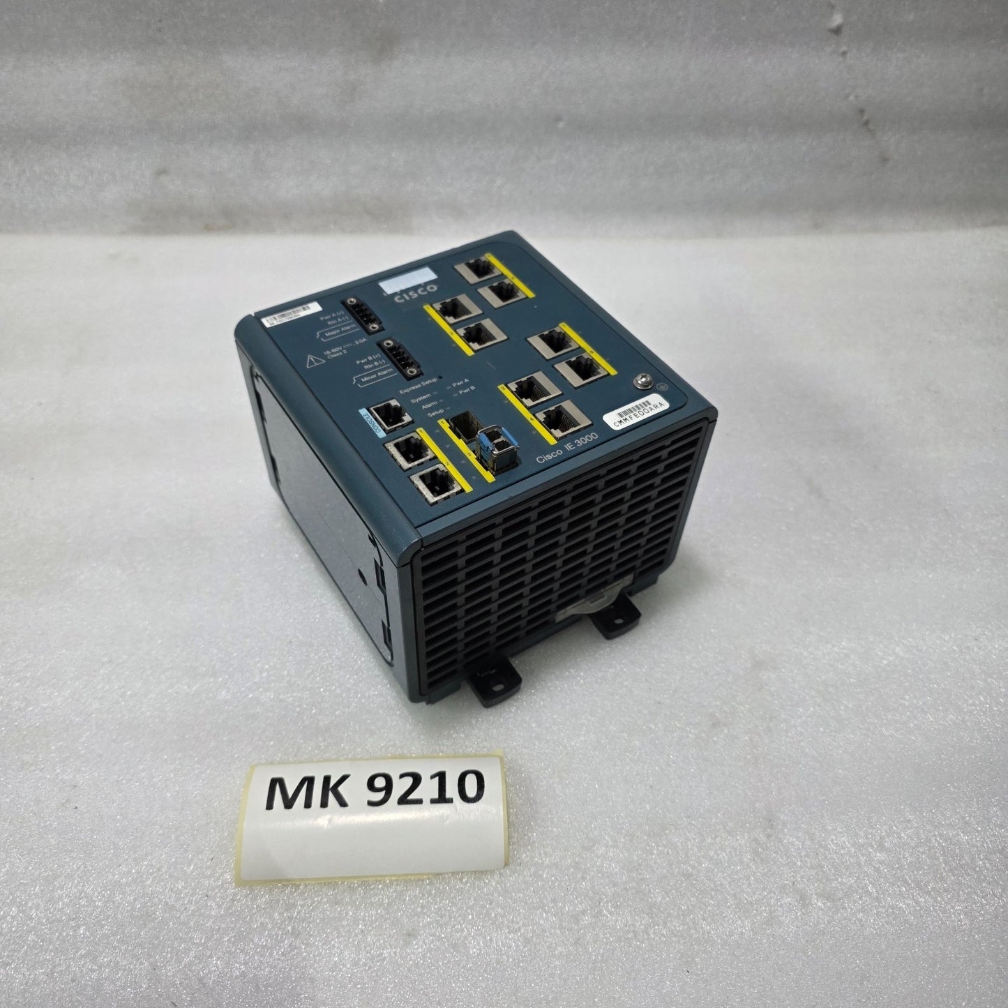 CISCO IE-3000-8TC V02 INDUSTRIAL ETHERNET SWITCH | IOS 15.0(2)EY1  | 18–60V DC
