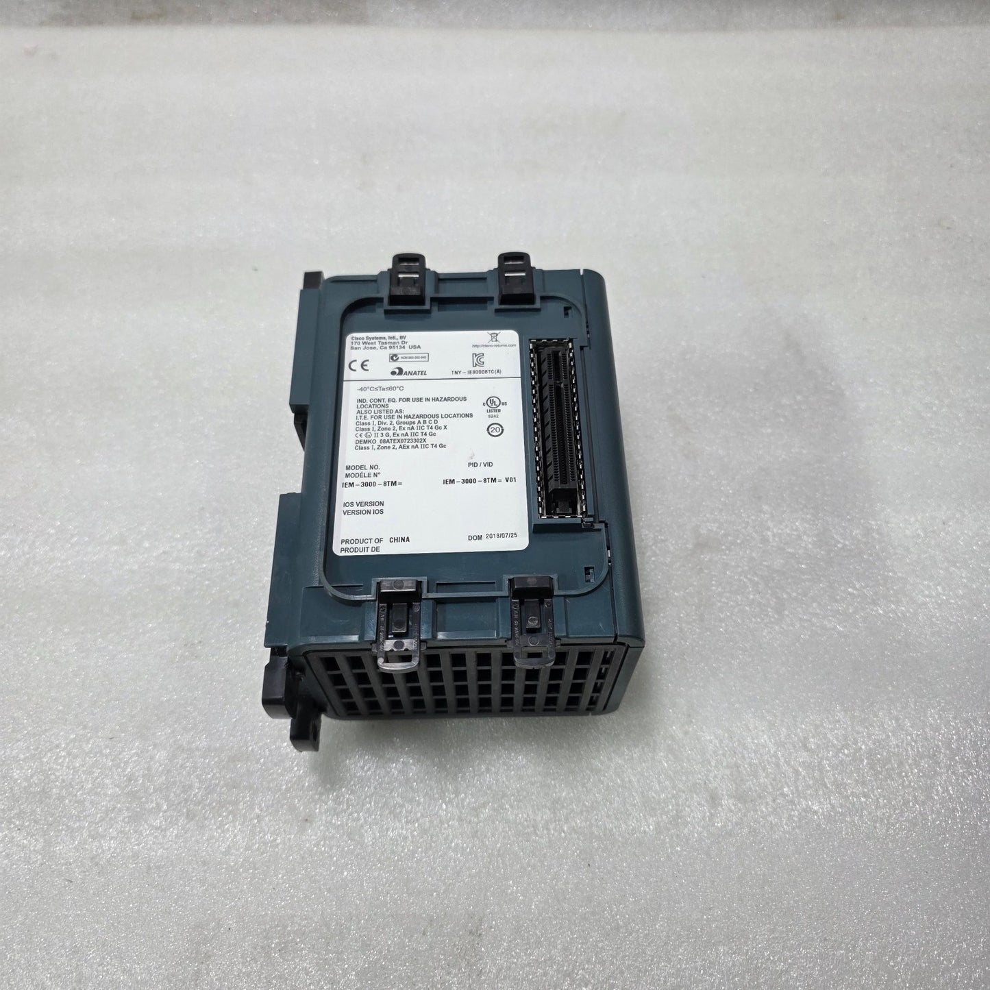 CISCO IEM-3000-8TM INDUSTRIAL ETHERNET EXPANSION MODULE | 8-PORT RJ45 | IE 3000