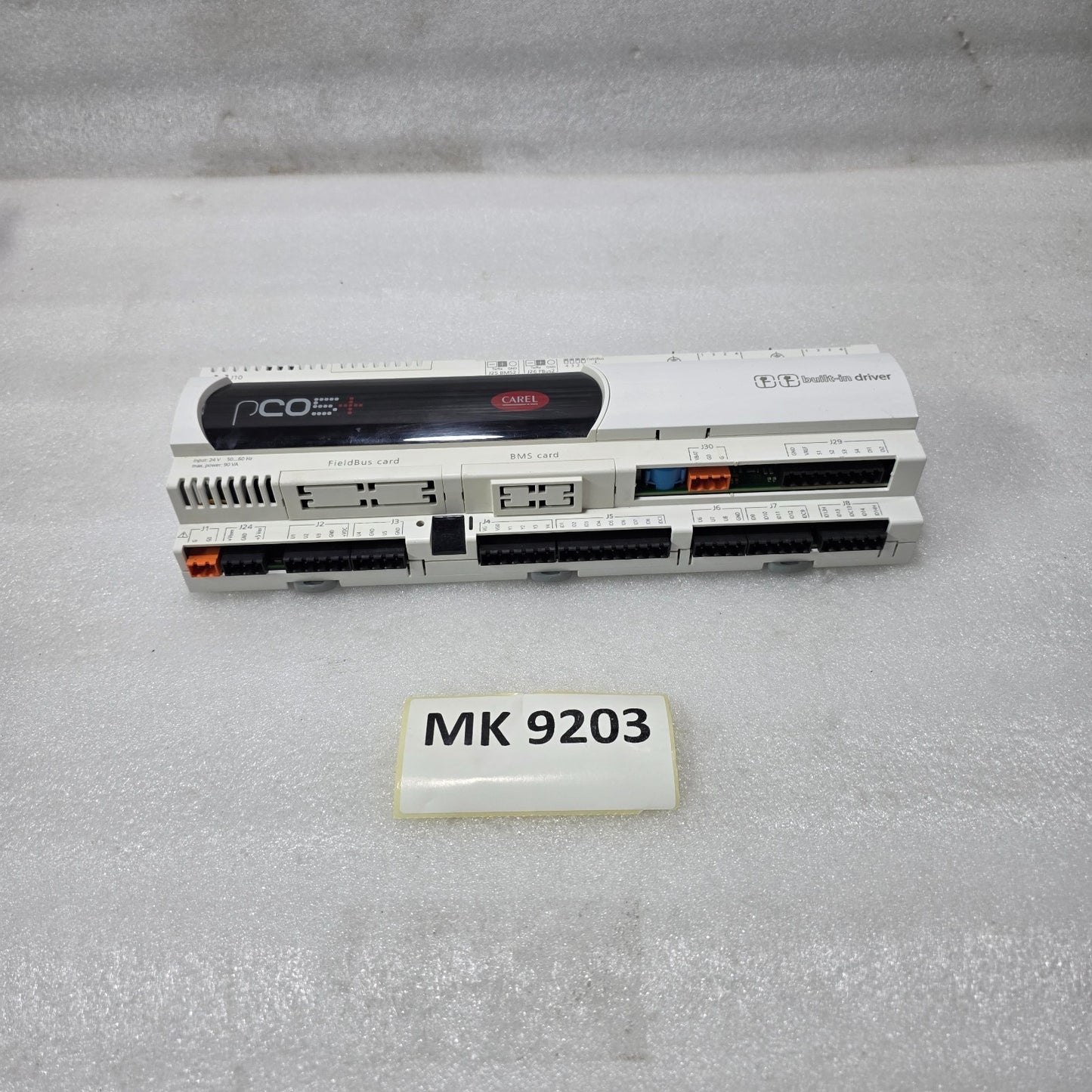 CAREL PCO5+ PLC CONTROLLER P+500B0AB20M0 | REV. 2.221 | BUILT-IN DRIVER HVAC AUT