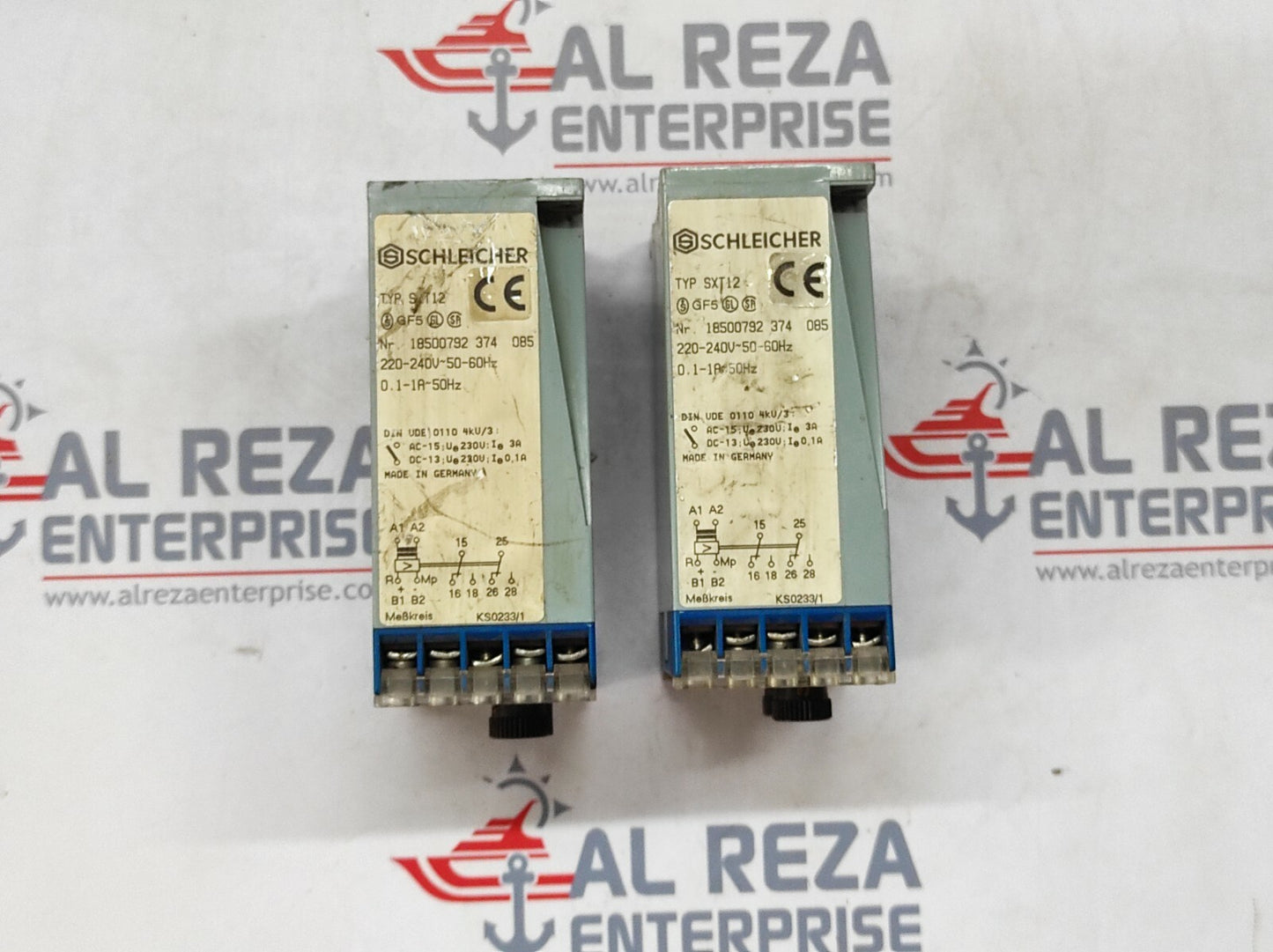 SCHLEICHER SXT 12 CURRENT RELAY 118500792 374 085 220-240V