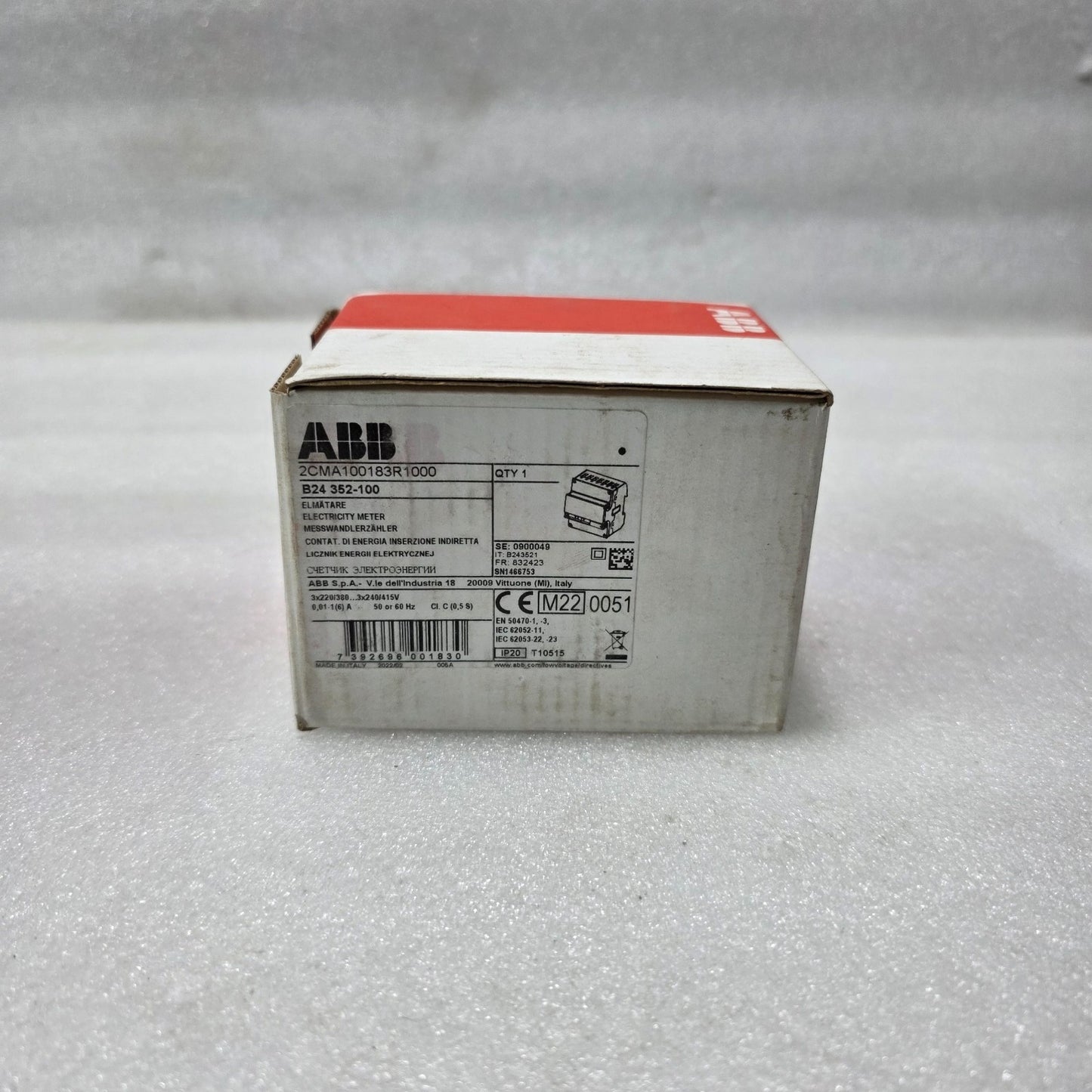 ABB B24 352-100 ENERGY METER | 3 PHASE ELECTRICITY METER | 2CMA100183R1000