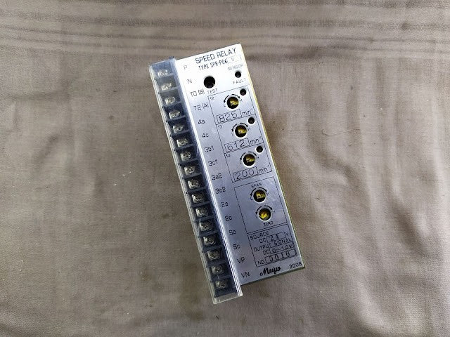 MEIYO SPR-P06 V SPEED RELAY SPR-P06V 24 VDC
