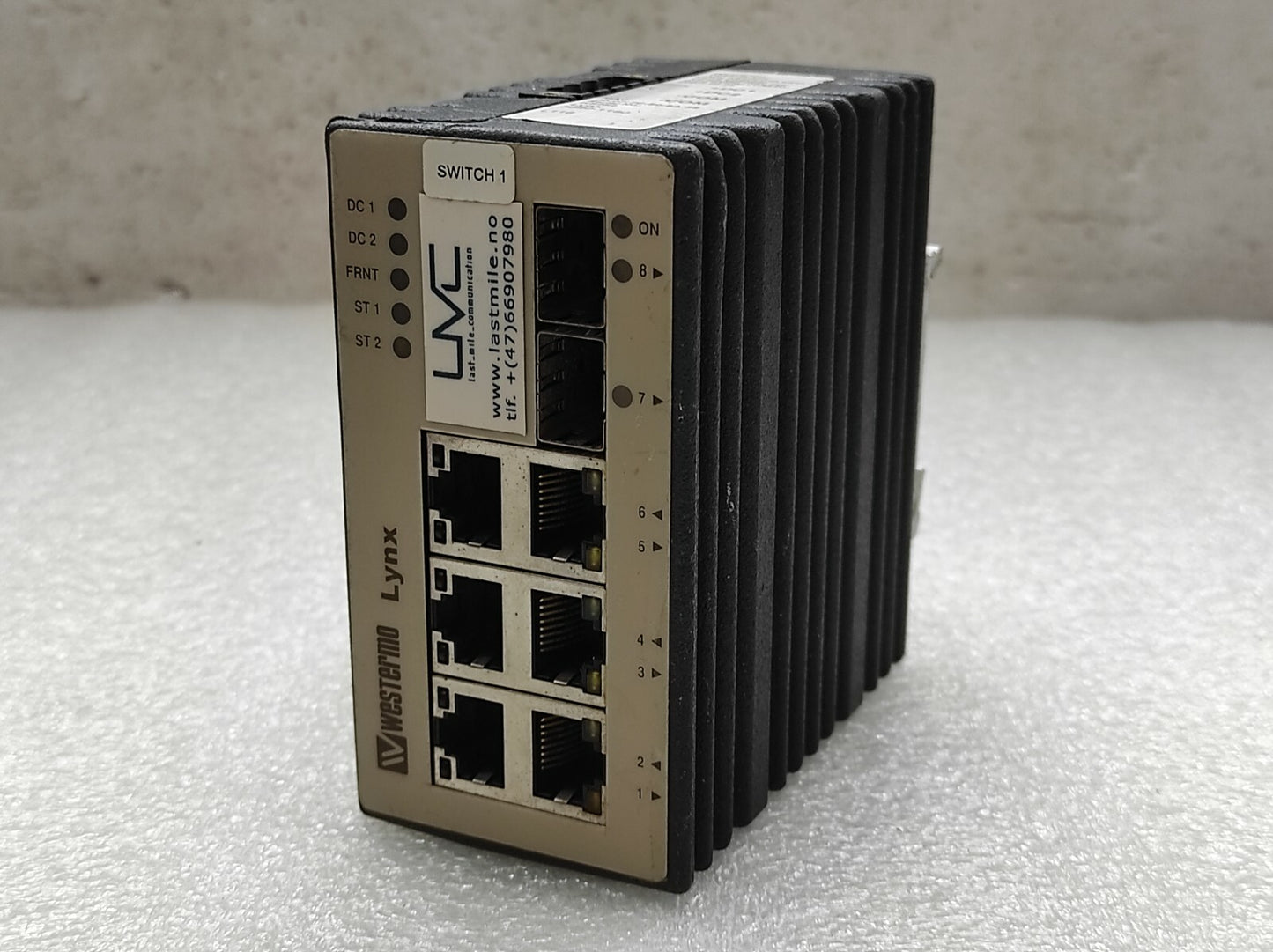 WESTERMO LYNX 3640-1180 ETHERNET SWITCH 19-60VDC