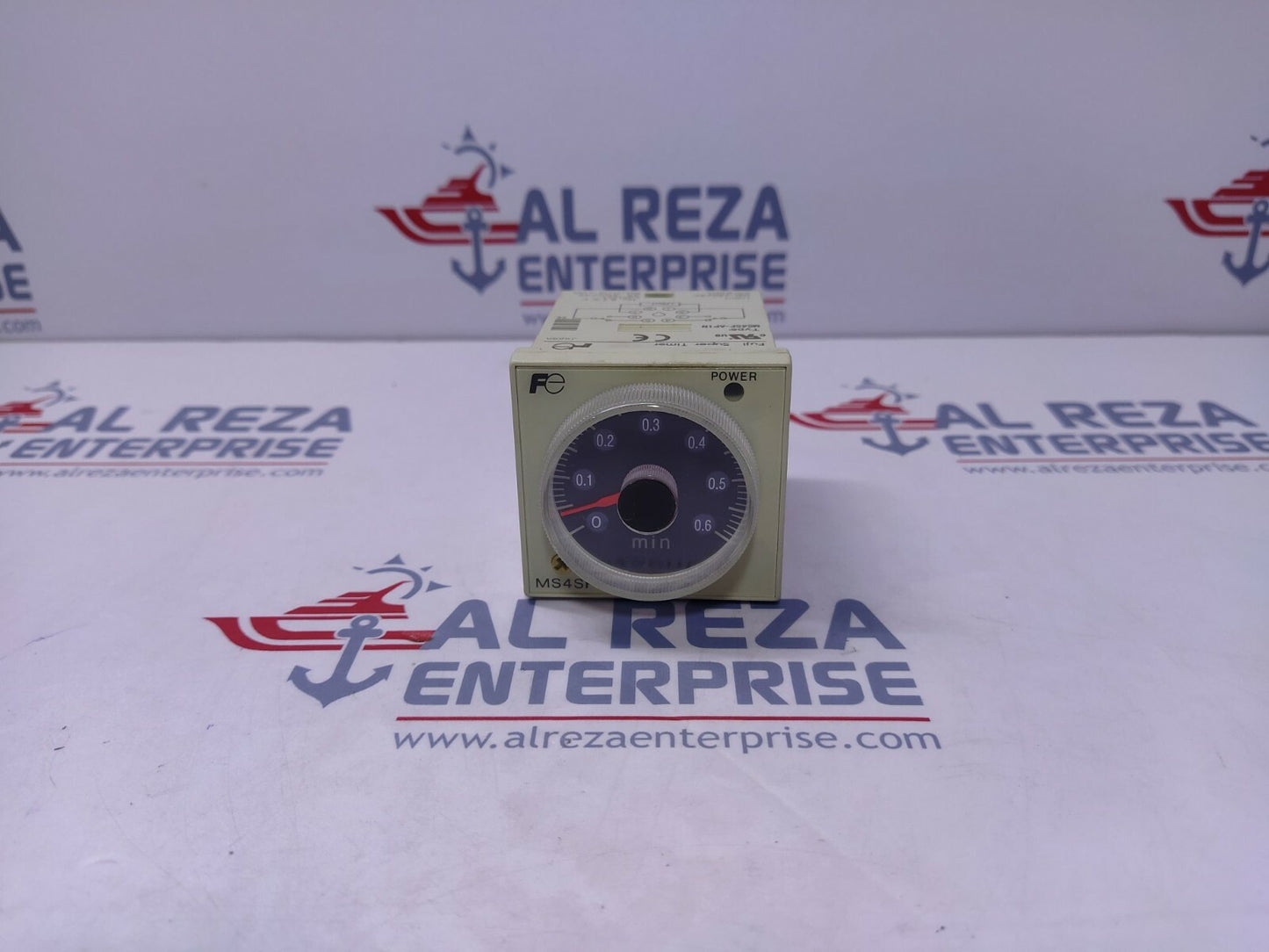 Fuji Electric MS4SF Super Timer MS4SF-APIN 100-240VAC 0.6-12 MIN
