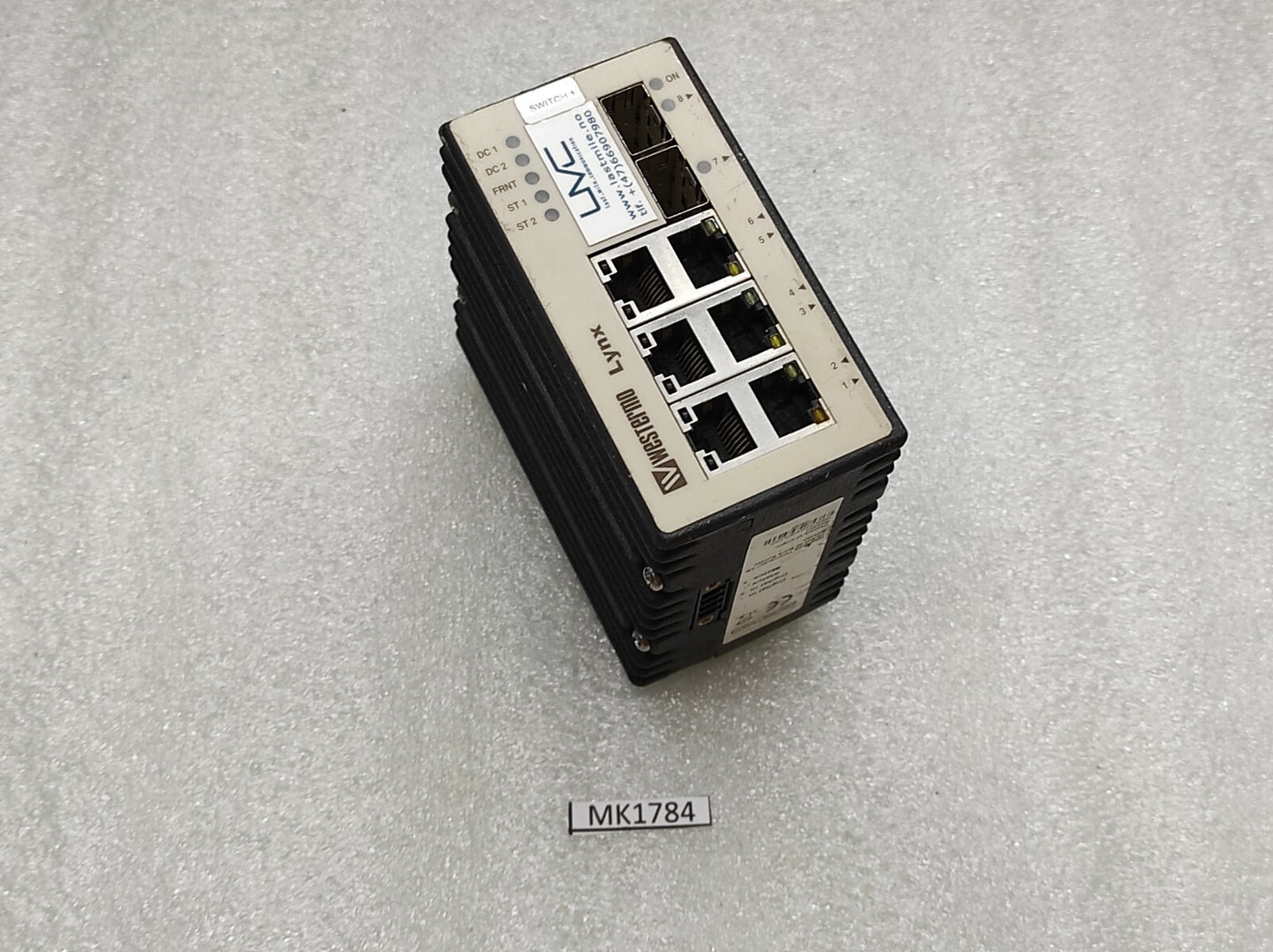 WESTERMO LYNX 3640-1180 ETHERNET SWITCH 19-60VDC