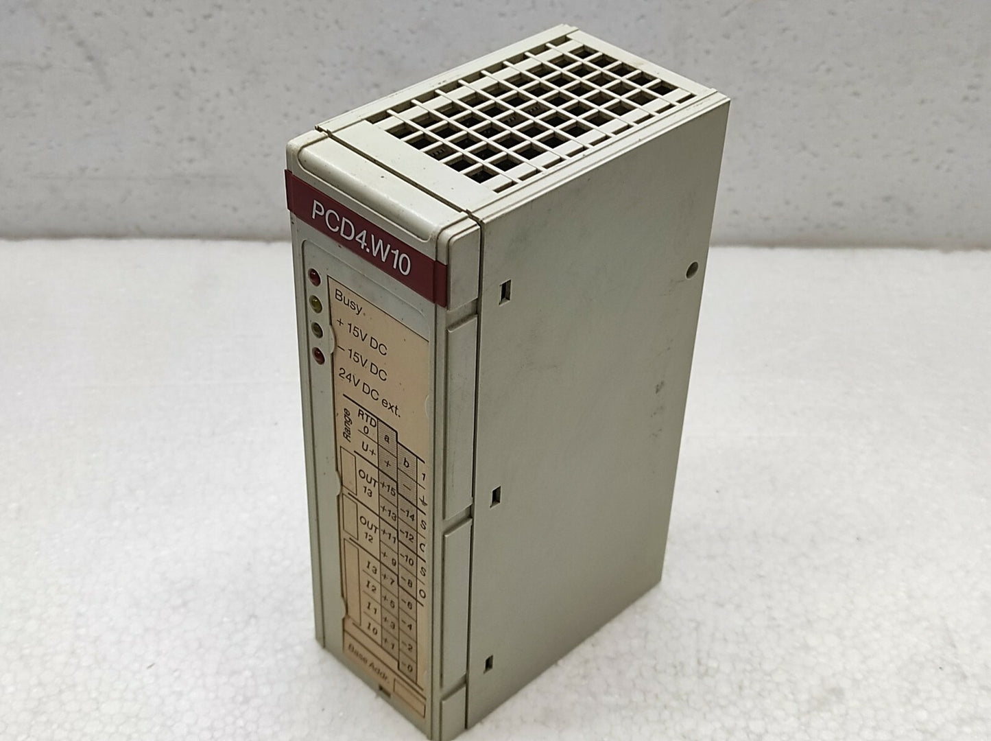 Saia PCD4.W100 Analog Module Version D PCD4W100