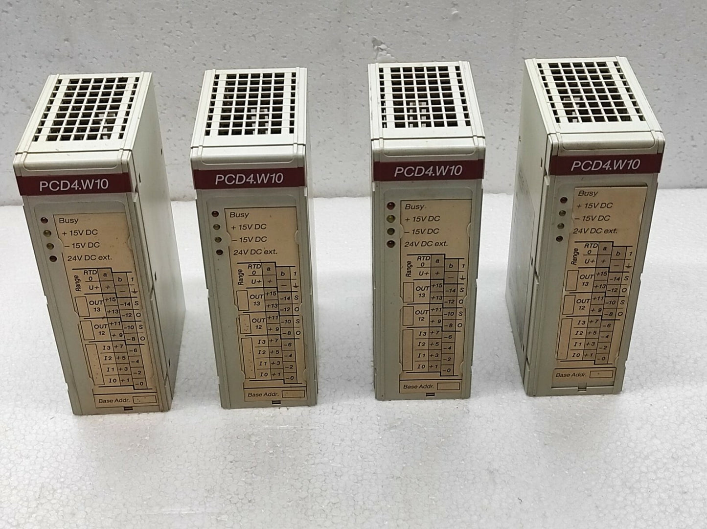 Saia PCD4.W100 Analog Module Version D PCD4W100