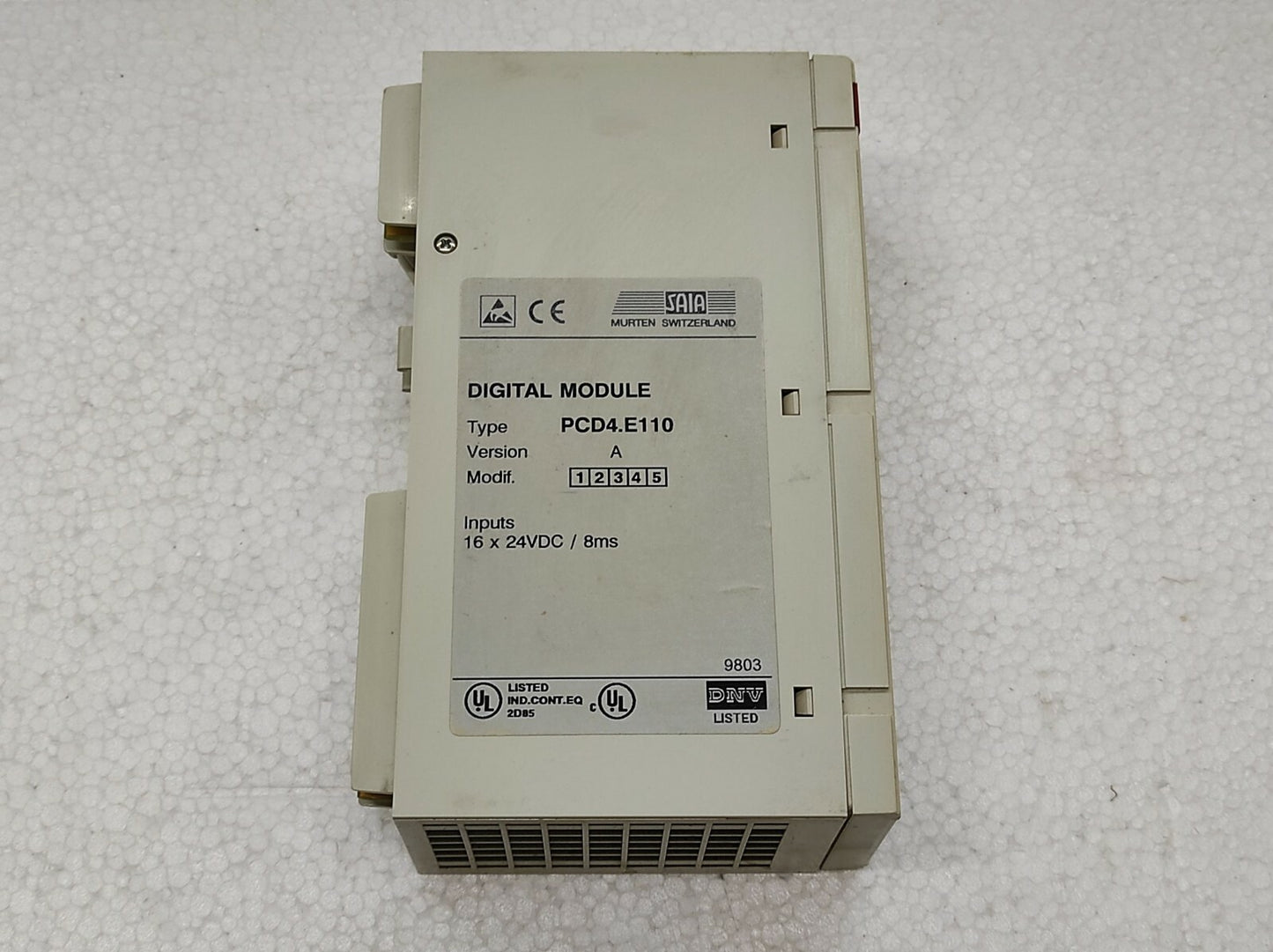 Saia PCD4.E110 Digital Module Version A PCD4E110