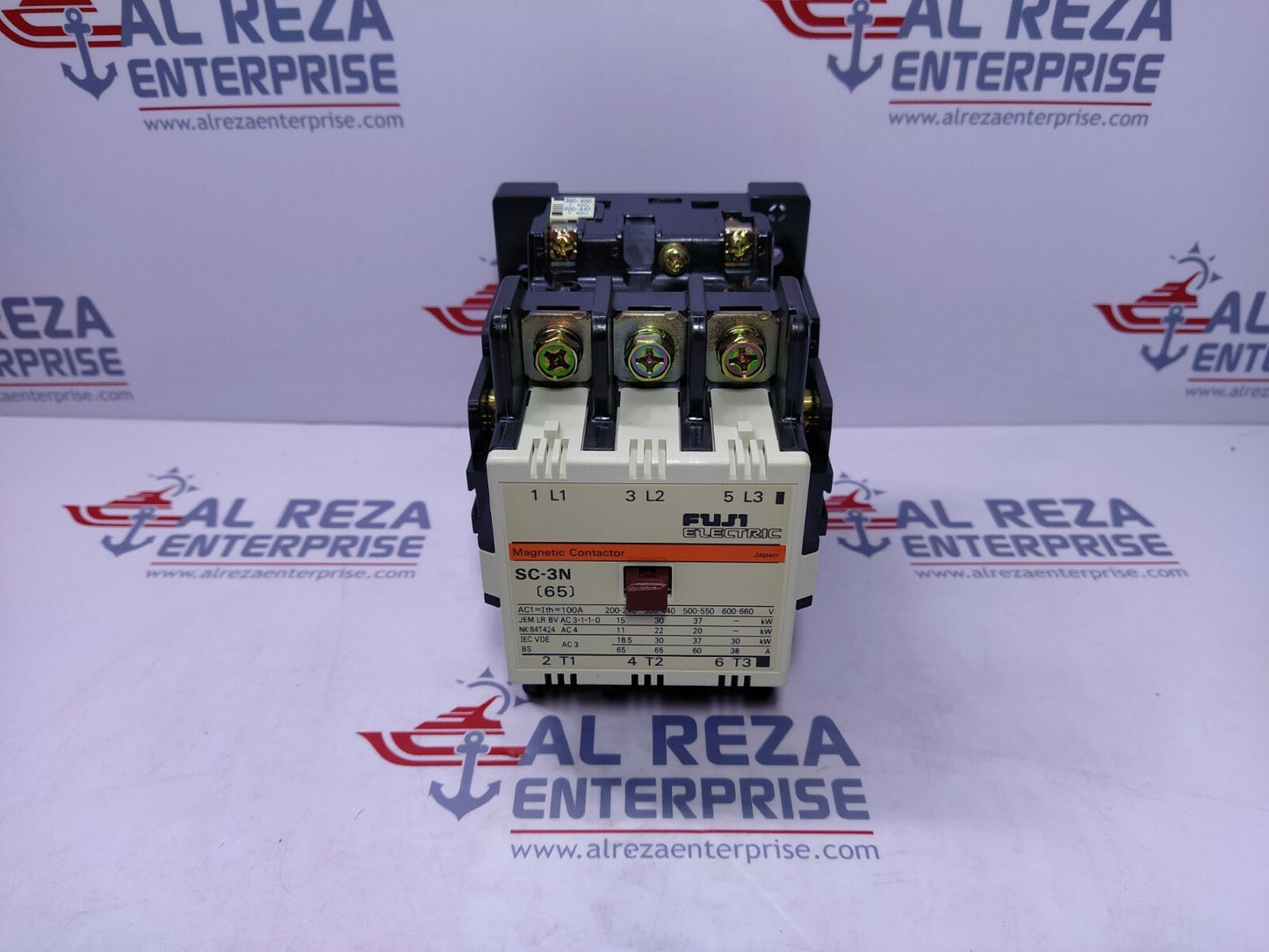 Fuji SC-3N (65) Magnetic Contactor 100A Coil Voltage 400-440V 4NC2H0 SC-3N 440V