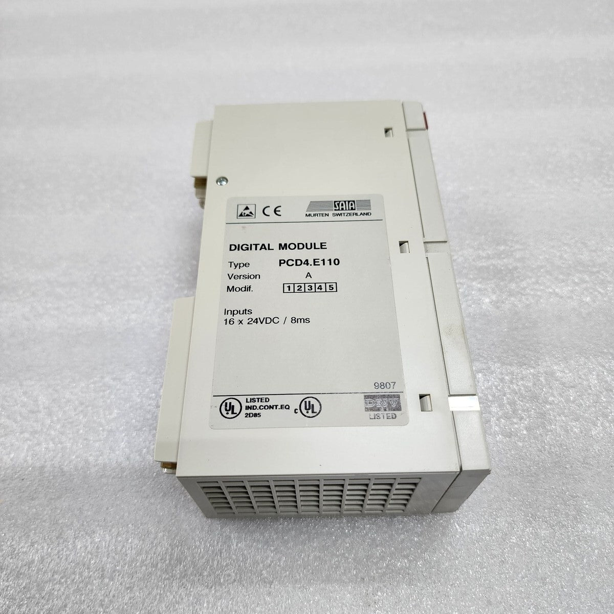 Saia PCD4.E110 Digital Module Version A PCD4E110