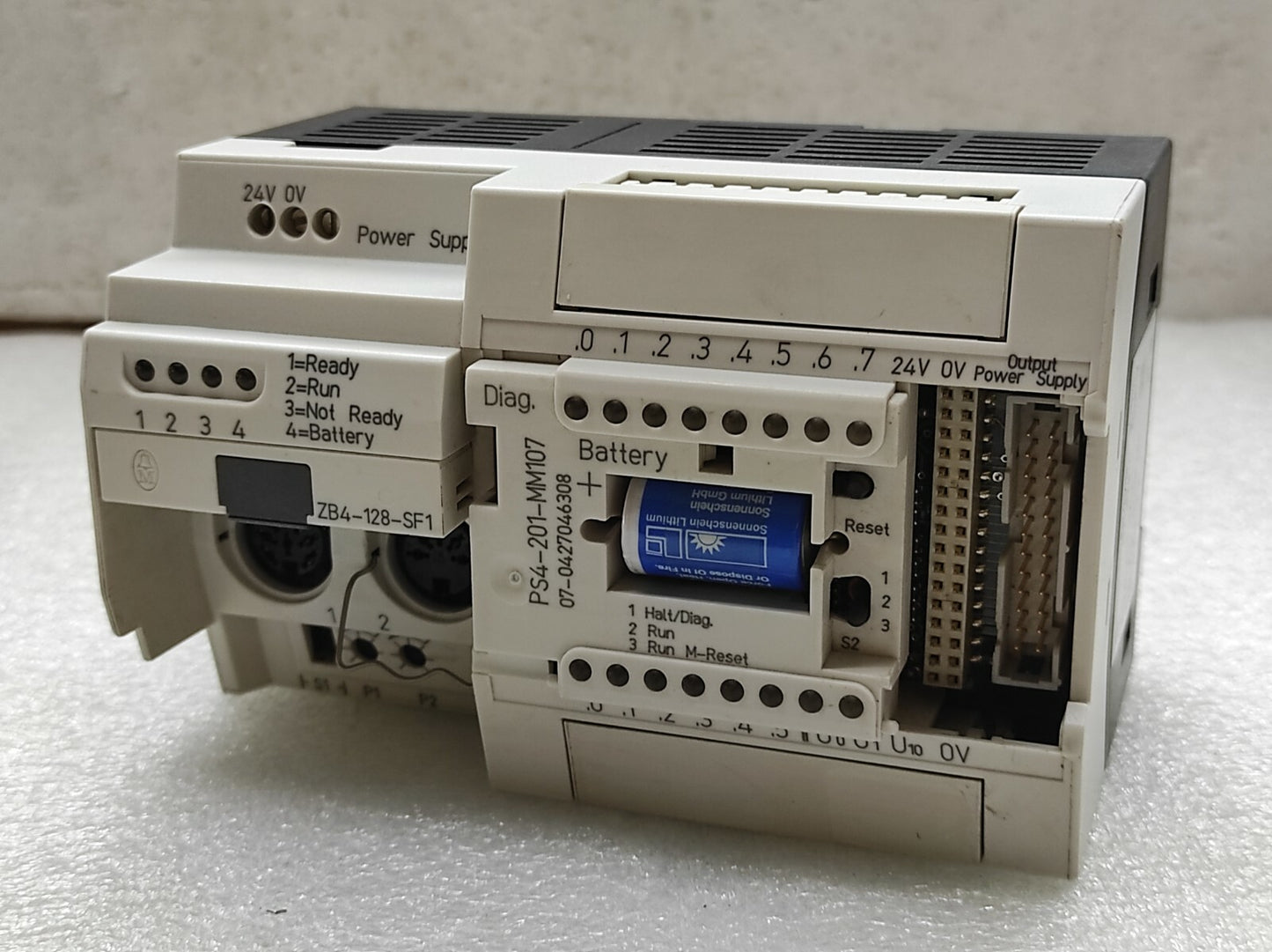 MOELLER PS4-201-MM107 PROGRAMMABLE LOGIC CONTROLLER 24V DC