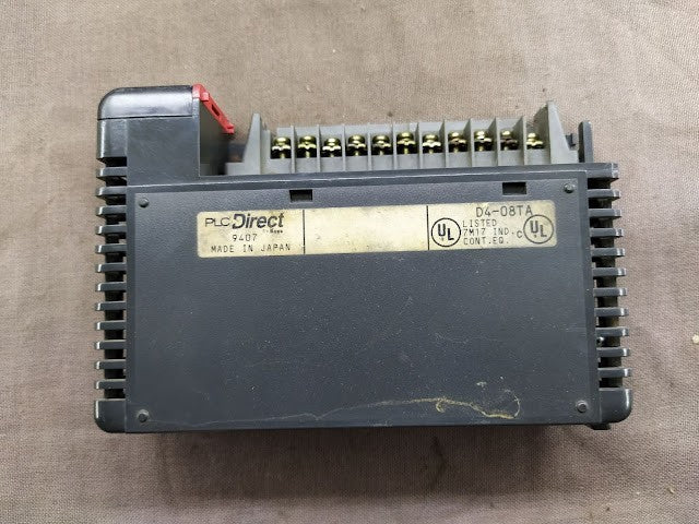 PLC DIRECT D4-08TA OUTPUT MODULE 110-220 VAC