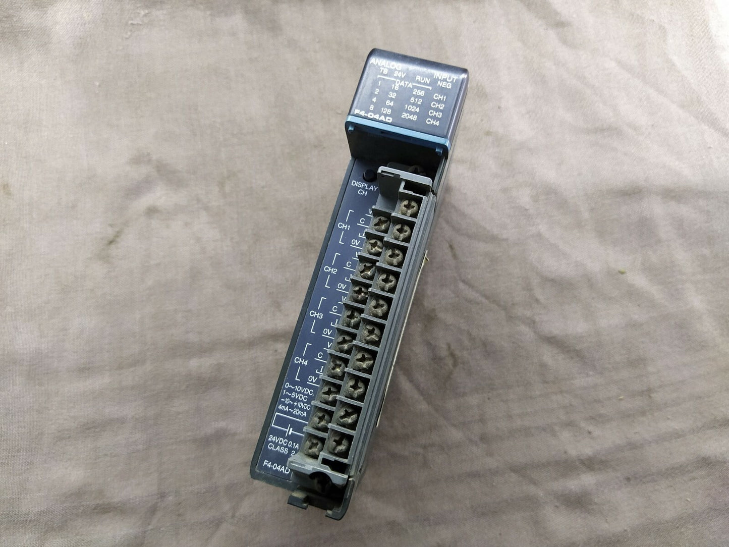 PLC Direct F4-04AD Analog Input Module F404AD