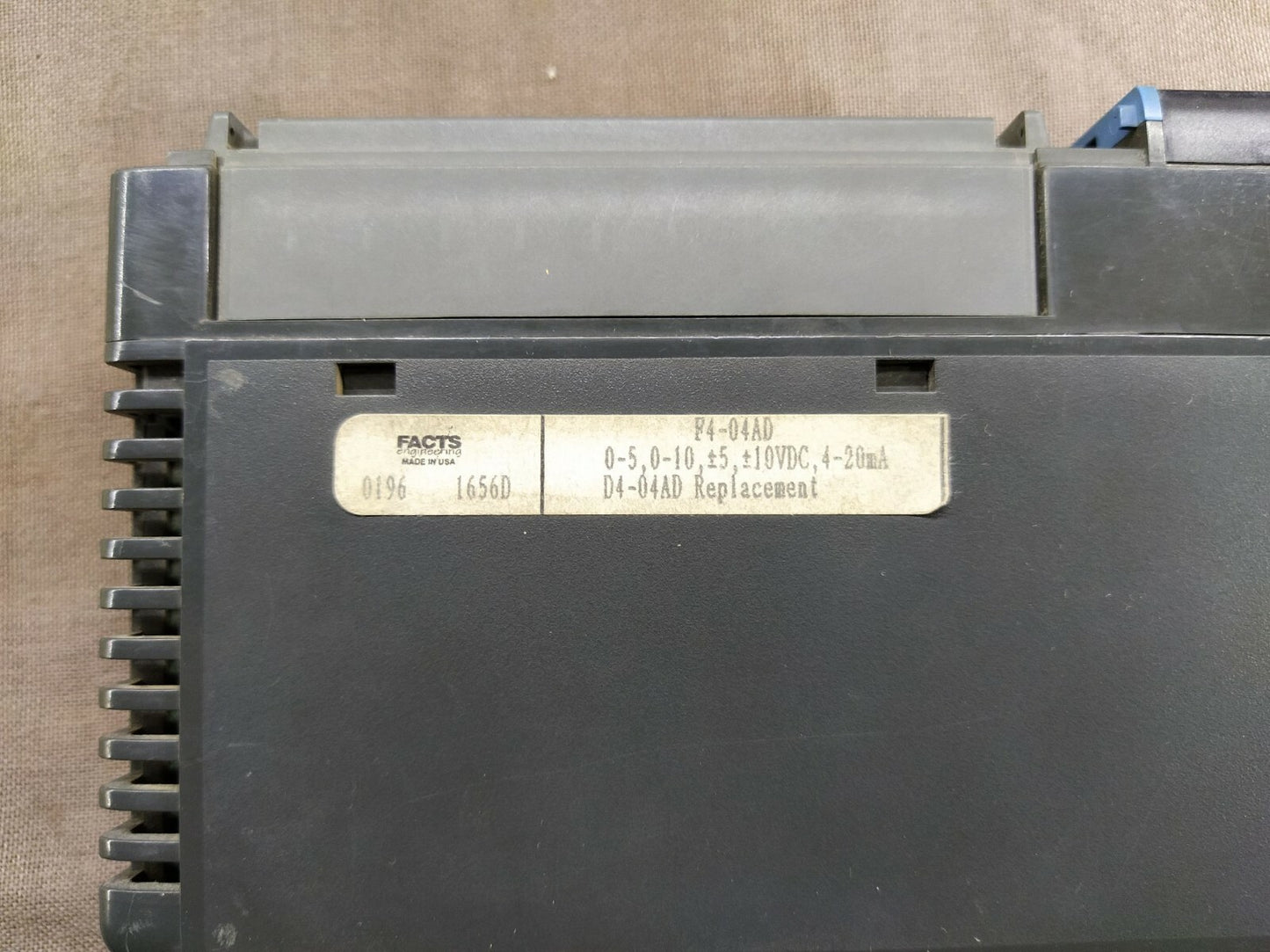 PLC Direct F4-04AD Analog Input Module F404AD