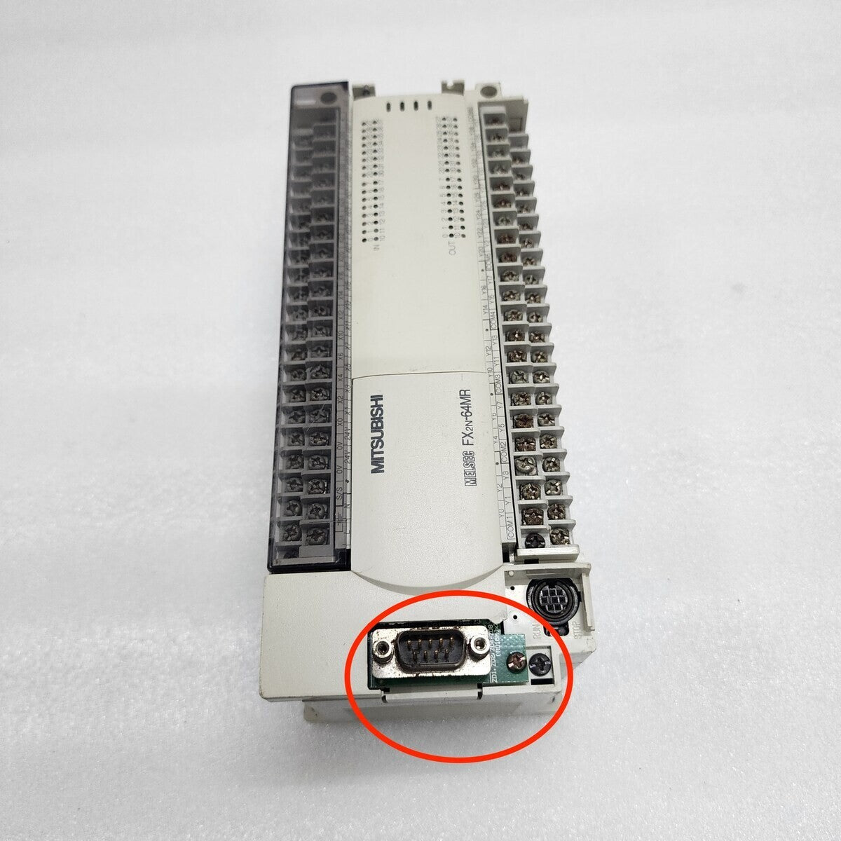 MITSUBISHI FX2N-64MR-ES/UL PLC PROGRAMMABLE CONTROLLER 100-240V