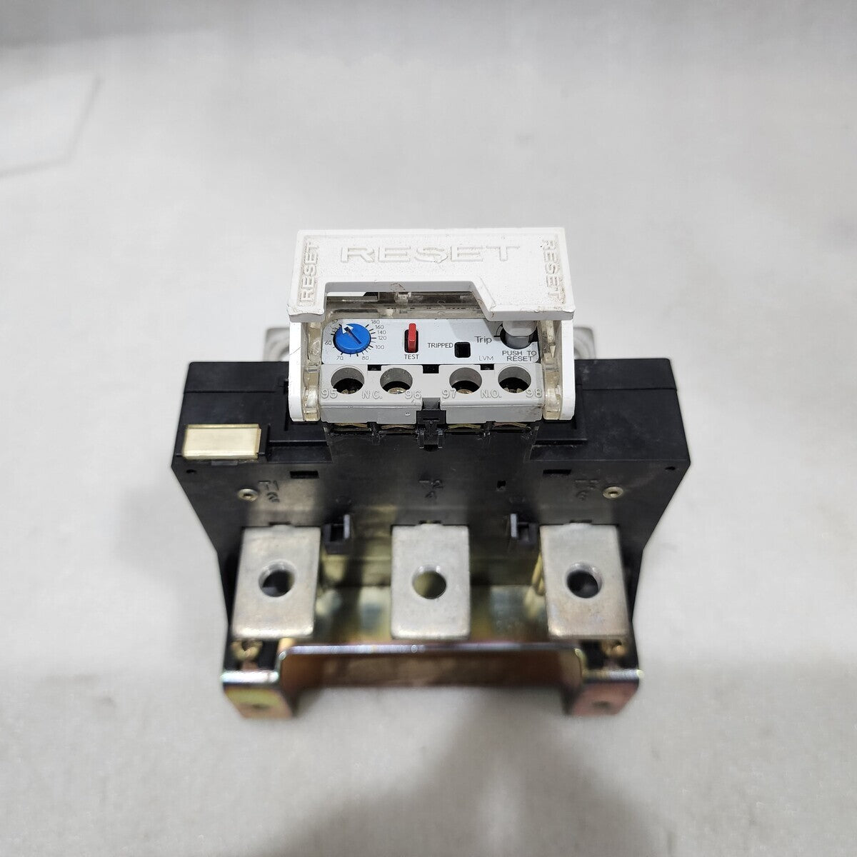 ALLEN BRADLEY CAT 592-A2ME SER B THERMAL OVERLOAD RELAY 57-180A 592A2ME