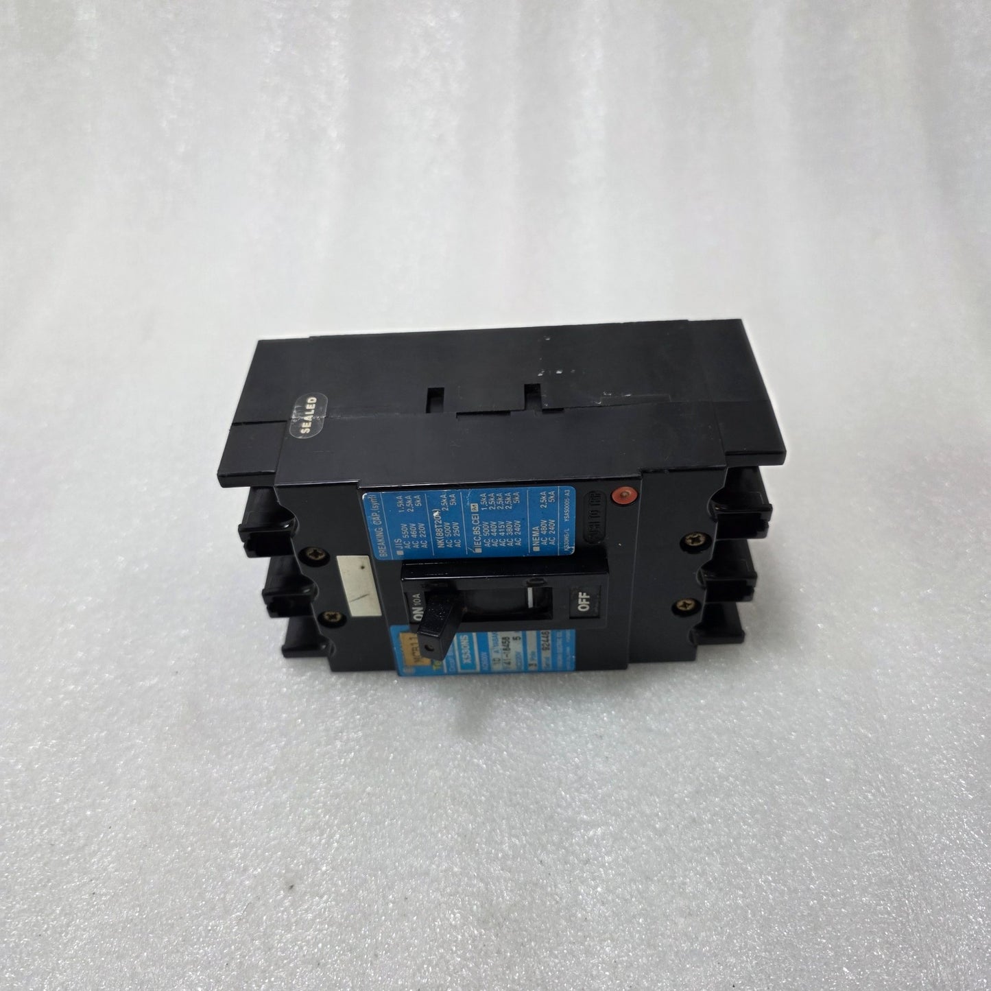 TERASAKI TEMBREAK XS30NS MCCB 10A 3 POLE | 5KA BREAKING CAPACITY | AC600V
