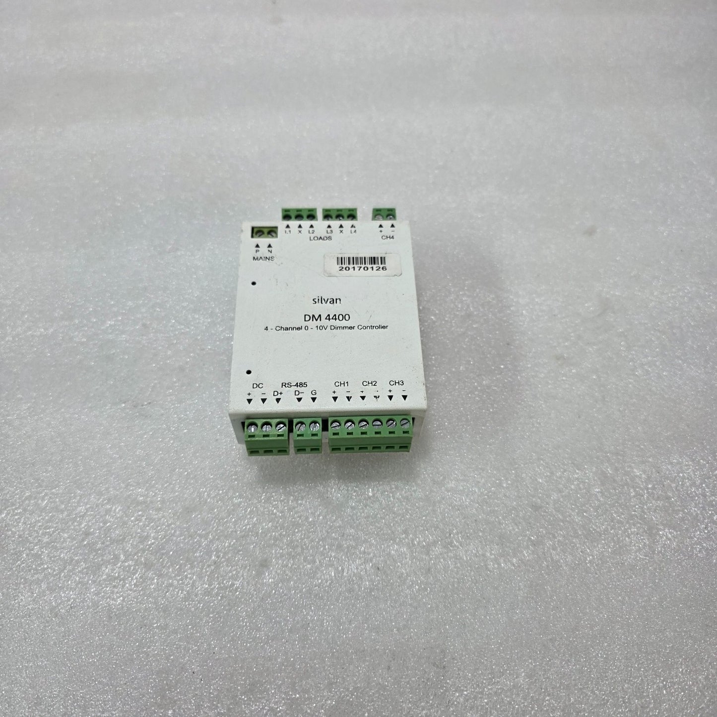 SILVAN DM 4400 4-CHANNEL 0–10V DIMMER CONTROLLER – LIGHTING CONTROL MODULE FOR A