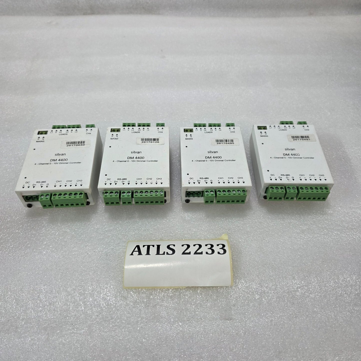 SILVAN DM 4400 4-CHANNEL 0–10V DIMMER CONTROLLER – LIGHTING CONTROL MODULE FOR A