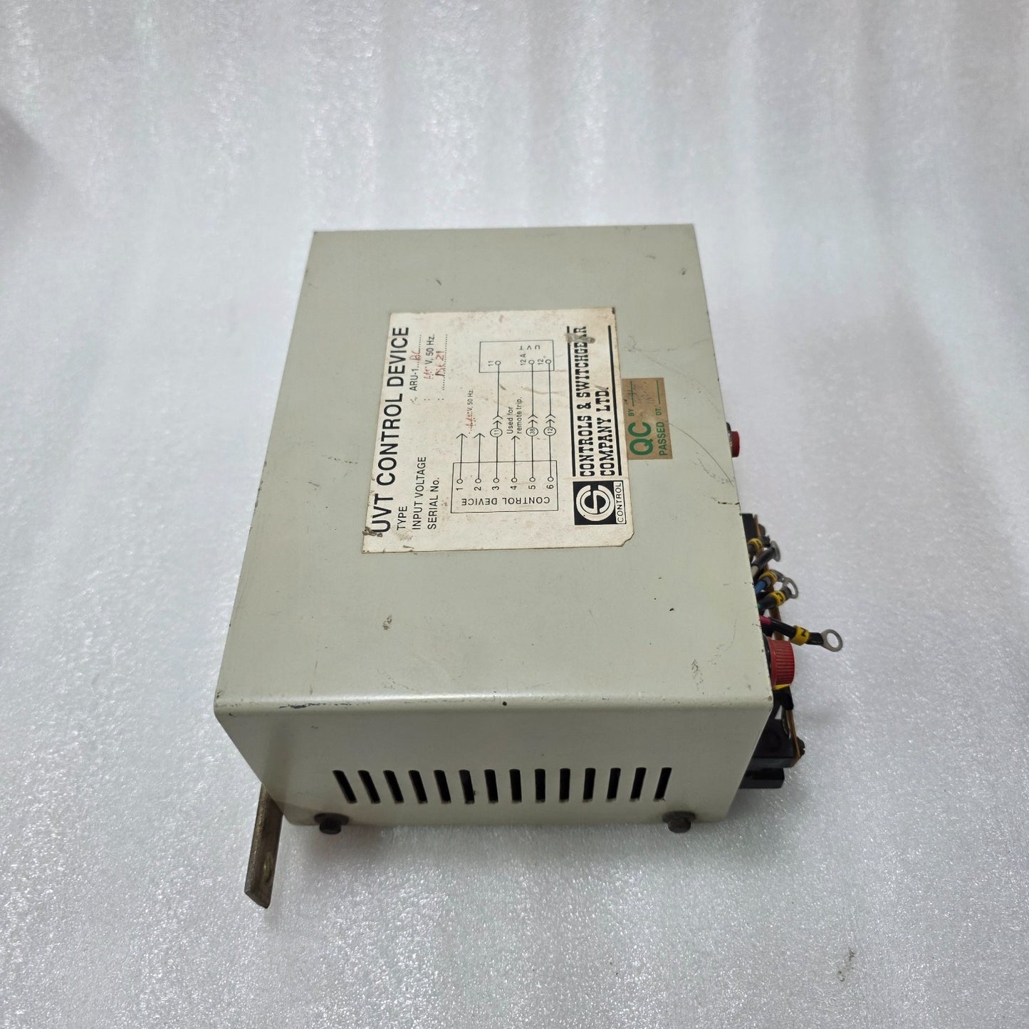 UVT CONTROL DEVICE ARU-1 AC 110V 50HZ | UNDERVOLTAGE TRIP MODULE FOR CIRCUIT BRE
