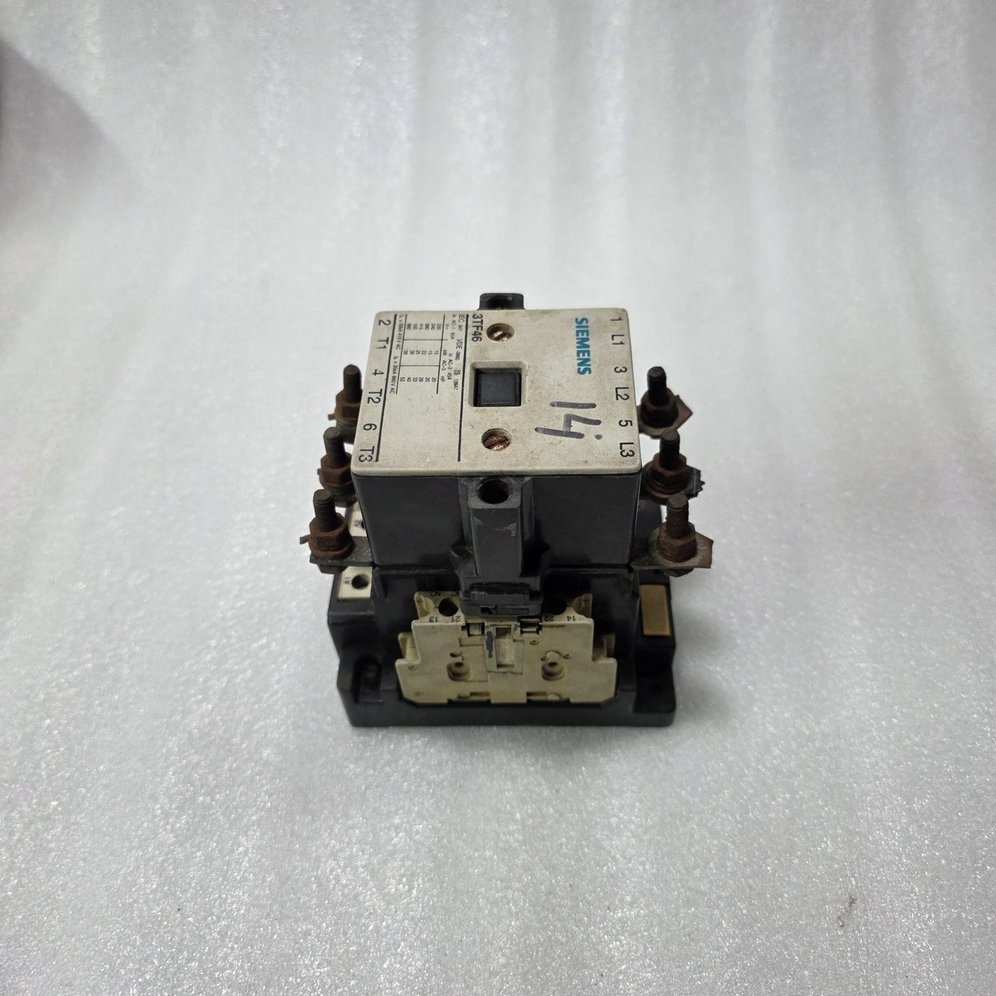 SIEMENS 3TF46 AC CONTACTOR 45A 3 POLE | 220–660V MOTOR CONTACTOR |COIL 220–264V