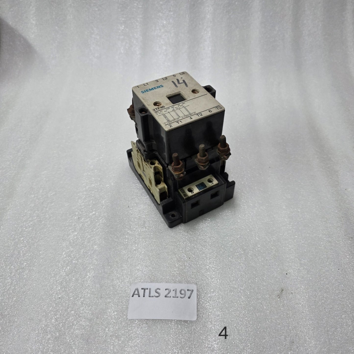 SIEMENS 3TF46 AC CONTACTOR 45A 3 POLE | 220–660V MOTOR CONTACTOR |COIL 220–264V