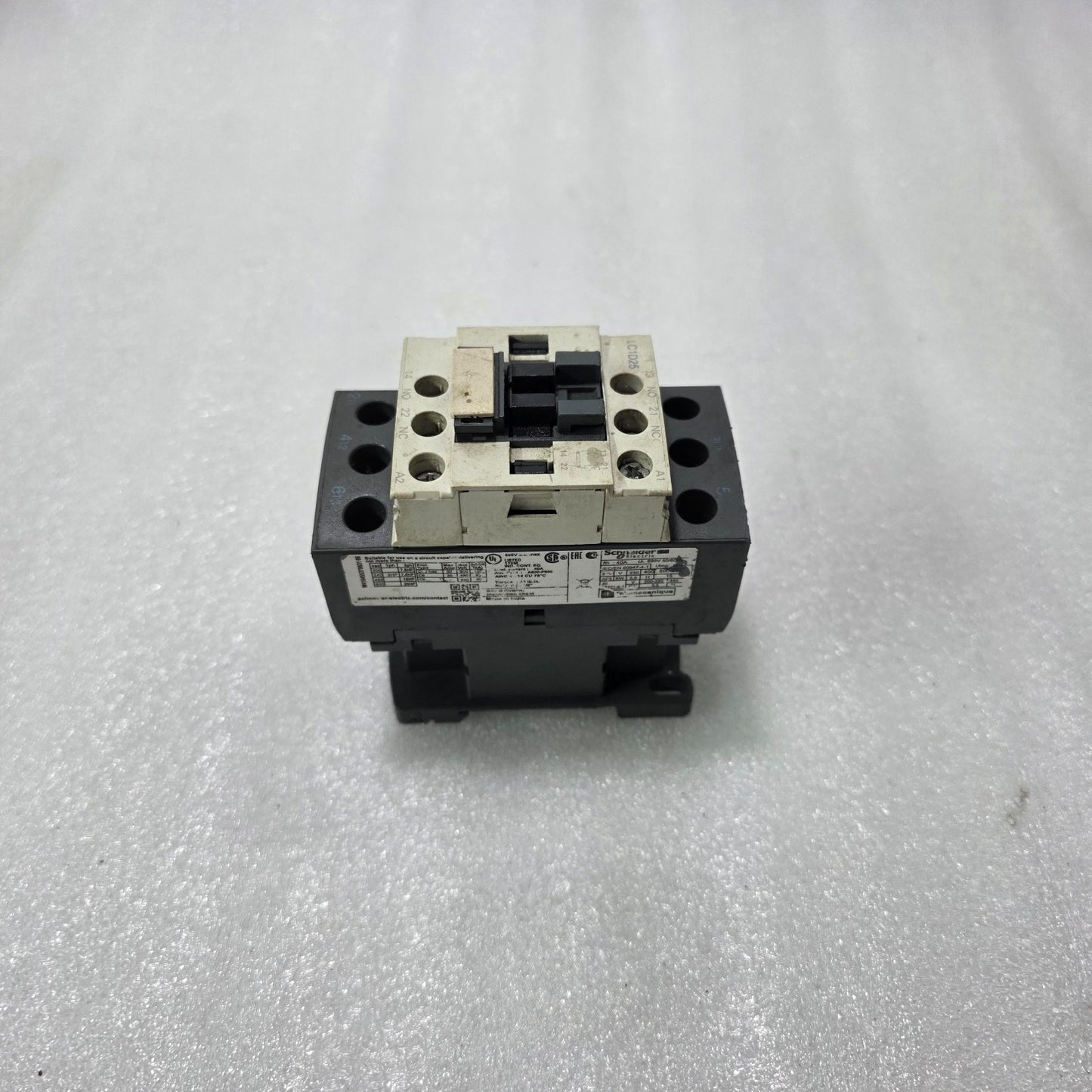 S ELECTRIC LC1D25 TESYS D AC CONTACTOR 25A 3 POLE | 5.5–15KW