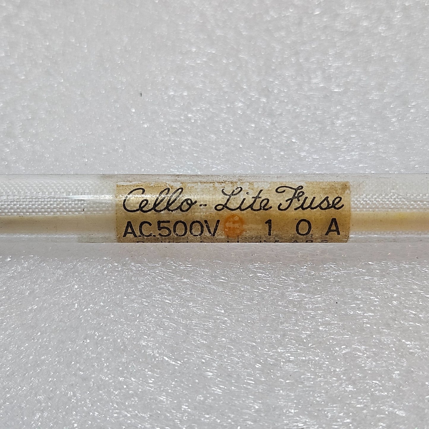 CELLO-LITE FUSE AC 500V 10A MARINE APPROVED – LLOYD’S & ABS CERTIFIED MK3013