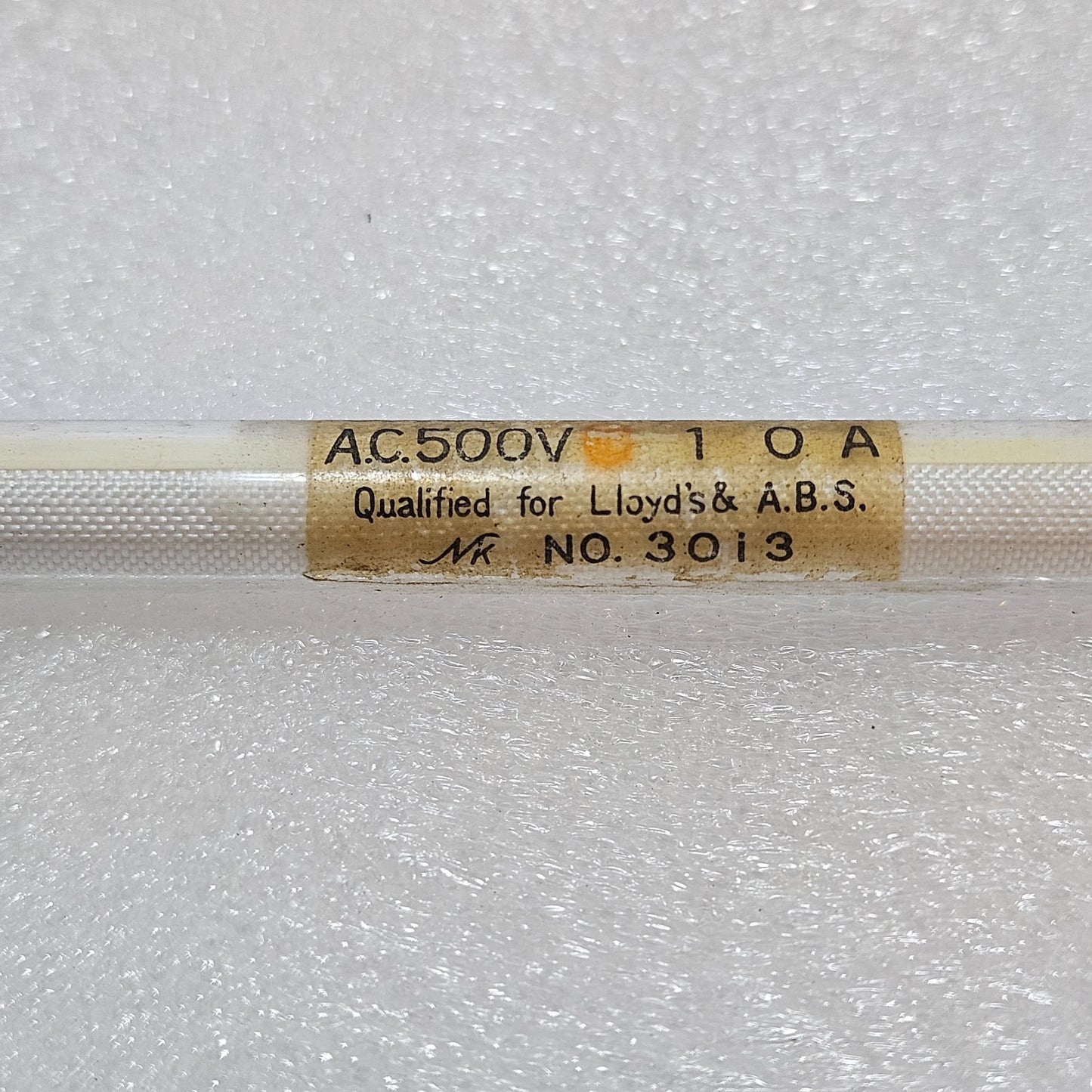 CELLO-LITE FUSE AC 500V 10A MARINE APPROVED – LLOYD’S & ABS CERTIFIED MK3013