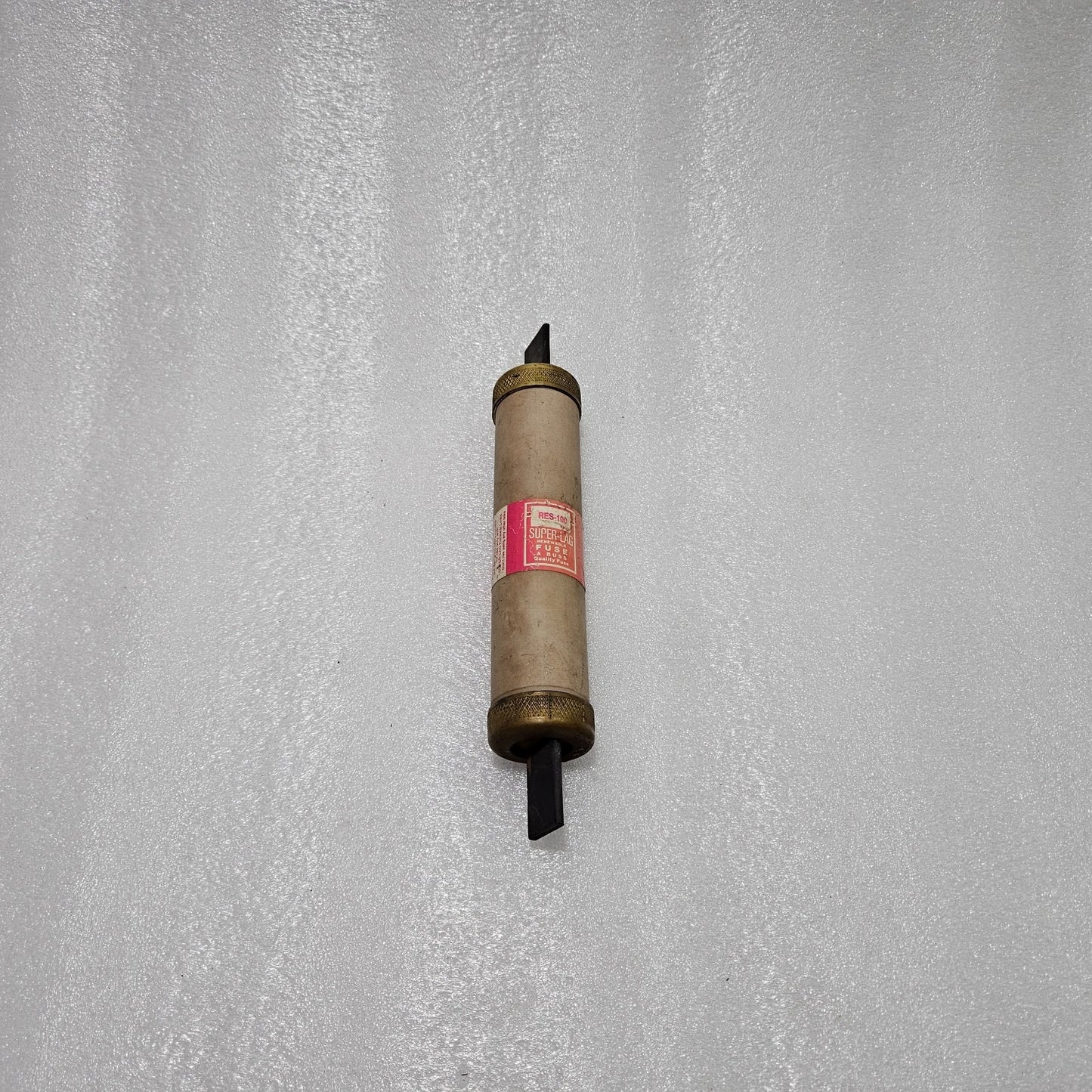BUSSMANN RES-100 SUPER-LAG RENEWABLE FUSE 100A 600V INDUSTRIAL CARTRIDGE FUSE