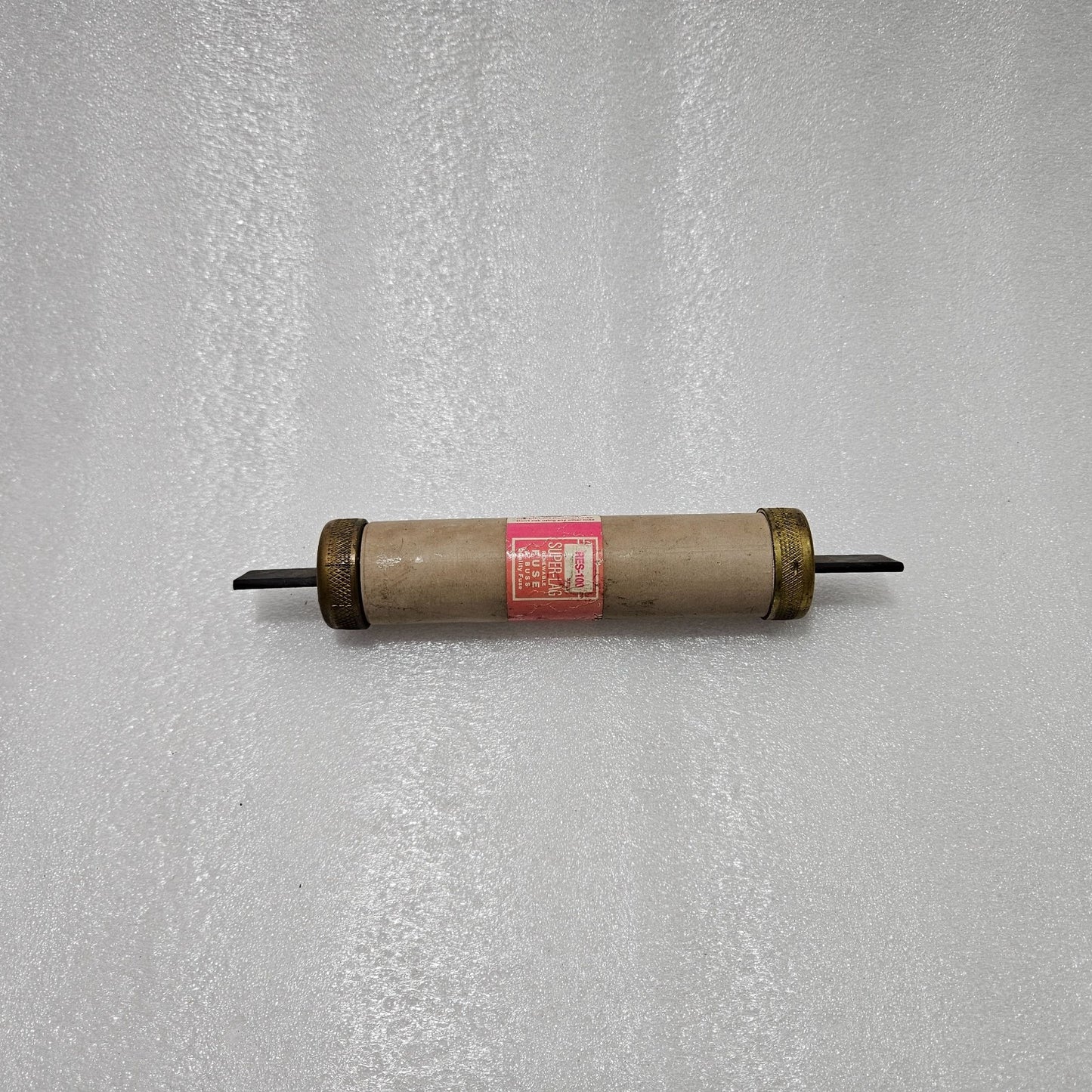 BUSSMANN RES-100 SUPER-LAG RENEWABLE FUSE 100A 600V INDUSTRIAL CARTRIDGE FUSE