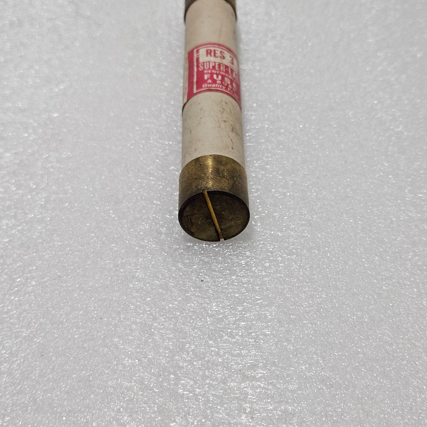 BUSSMANN RES-3 SUPER-LAG RENEWABLE FUSE, 3A, 600V AC